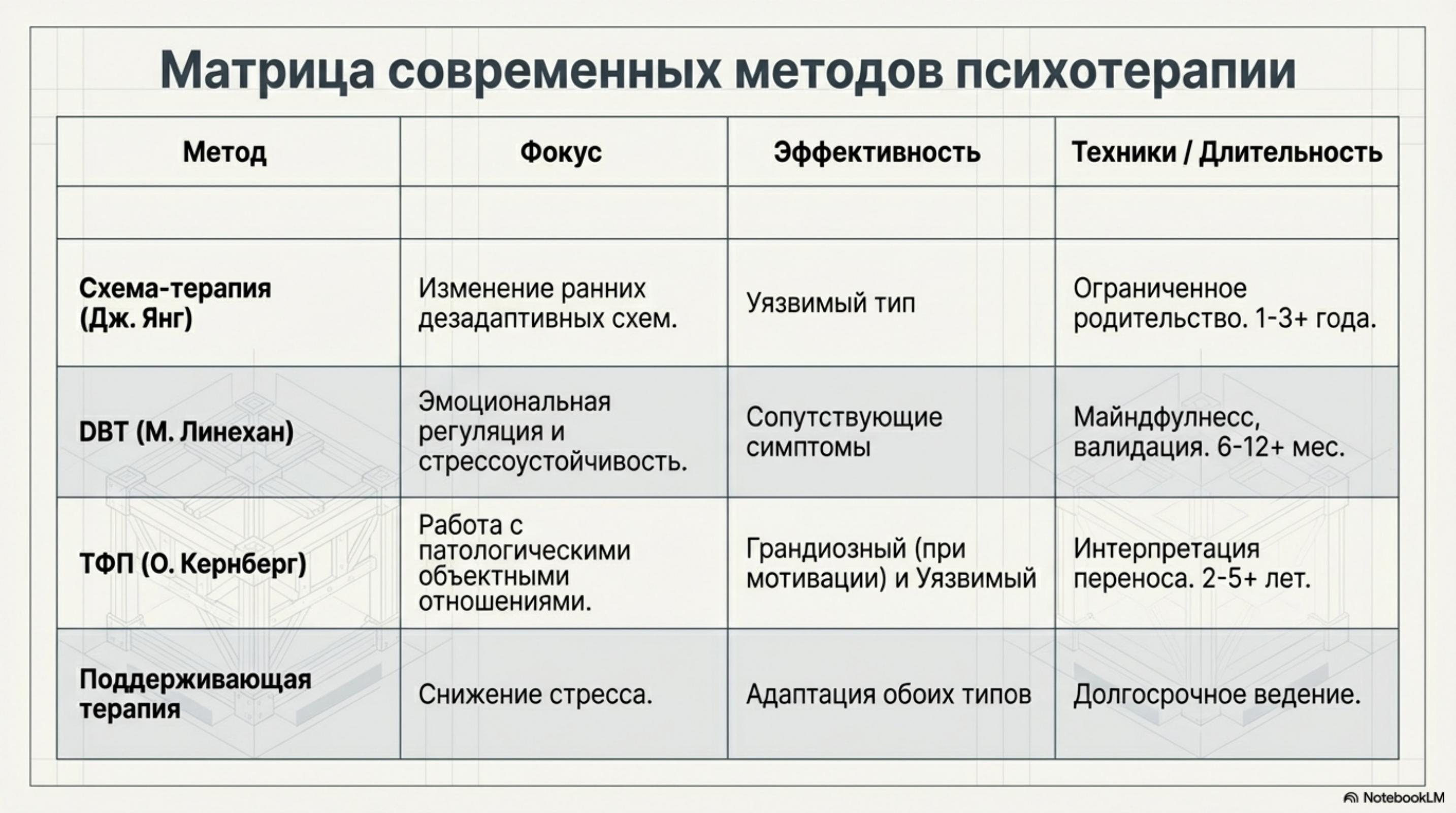 slide_10 Лечение нарциссизма: эффективная психотерапия и реальный прогноз НРЛ