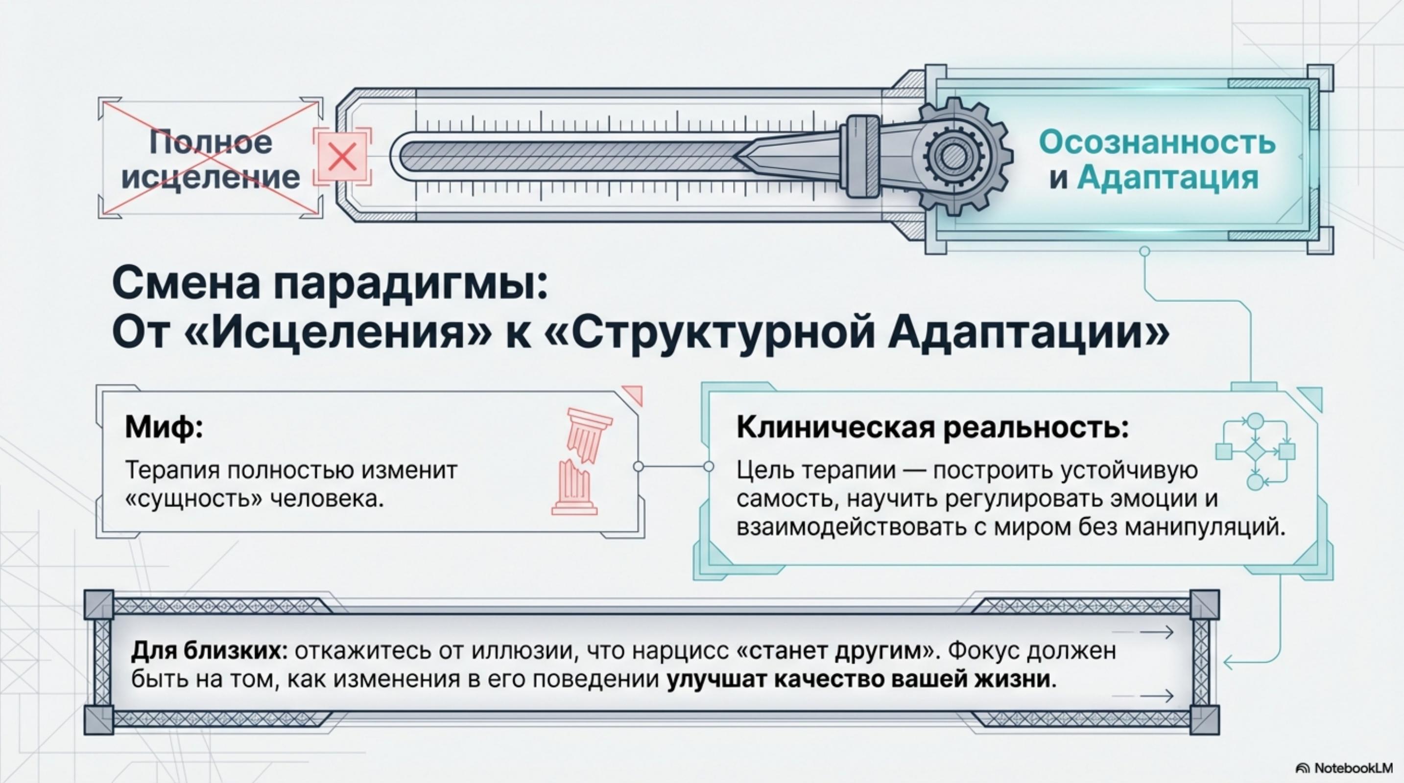 slide_2 Лечение нарциссизма: эффективная психотерапия и реальный прогноз НРЛ