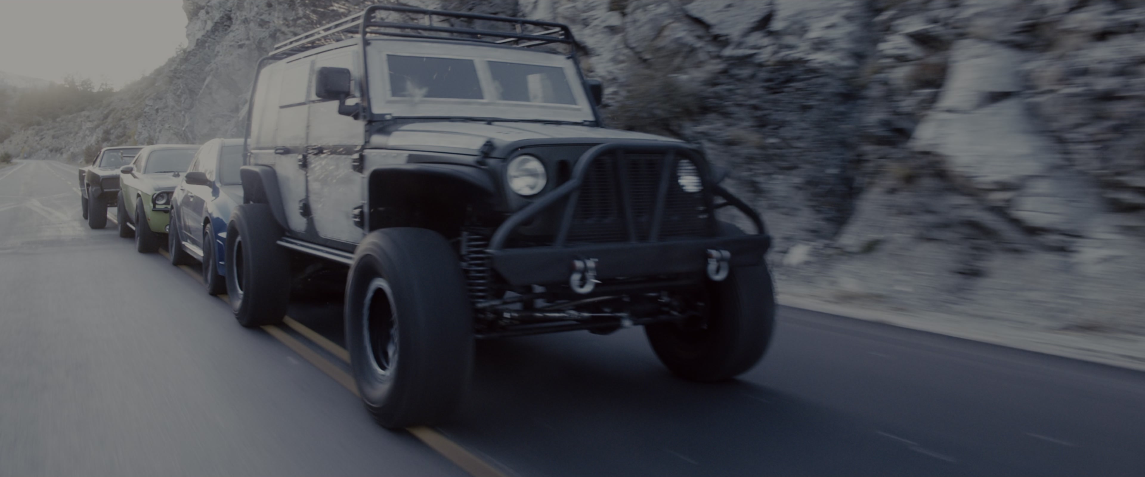 Fast & Furious 7 (2015), wide, 2.40:1 — film still