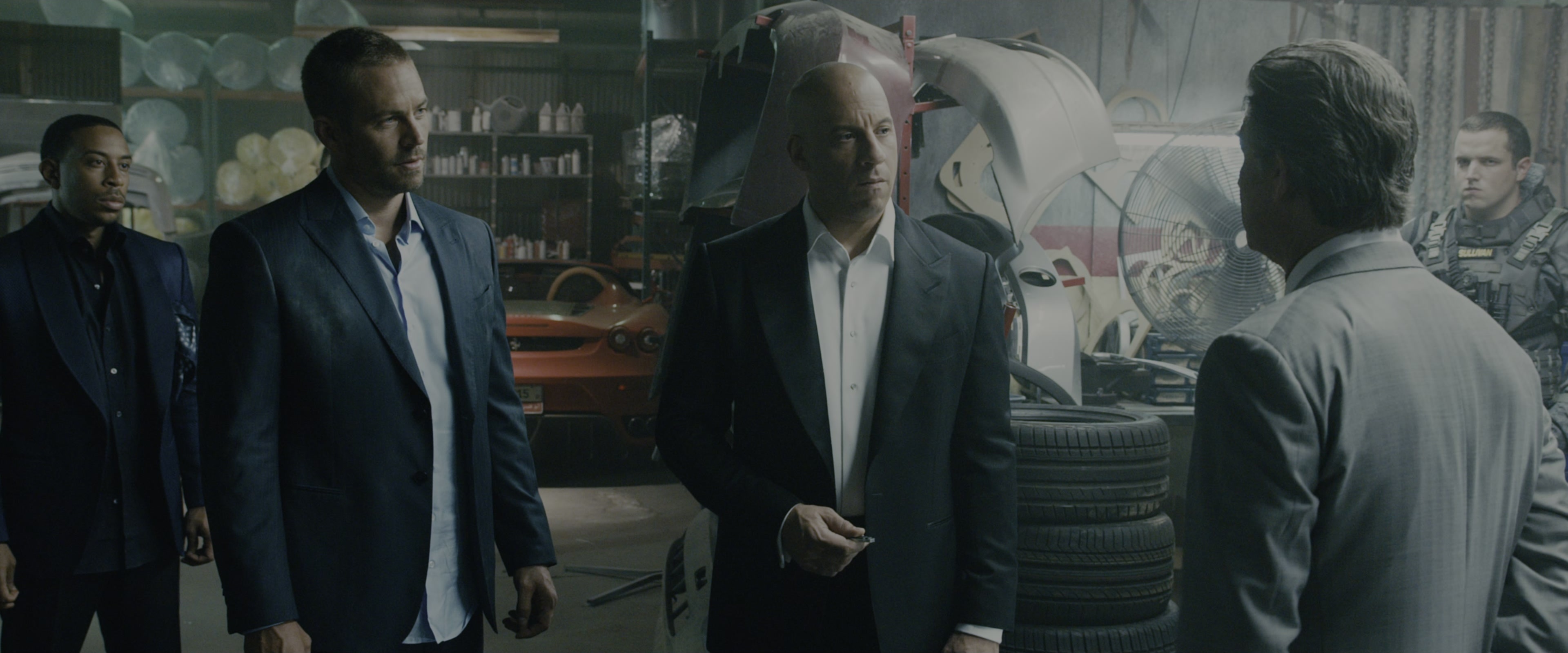 Fast & Furious 7 (2015), wide, 2.40:1 — film still