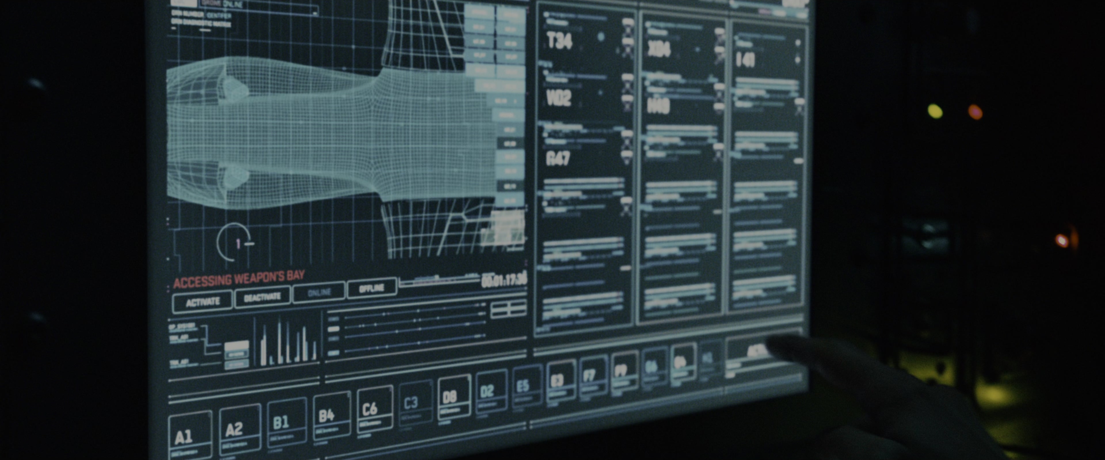 Fast & Furious 7 (2015), wide, 2.40:1 — film still