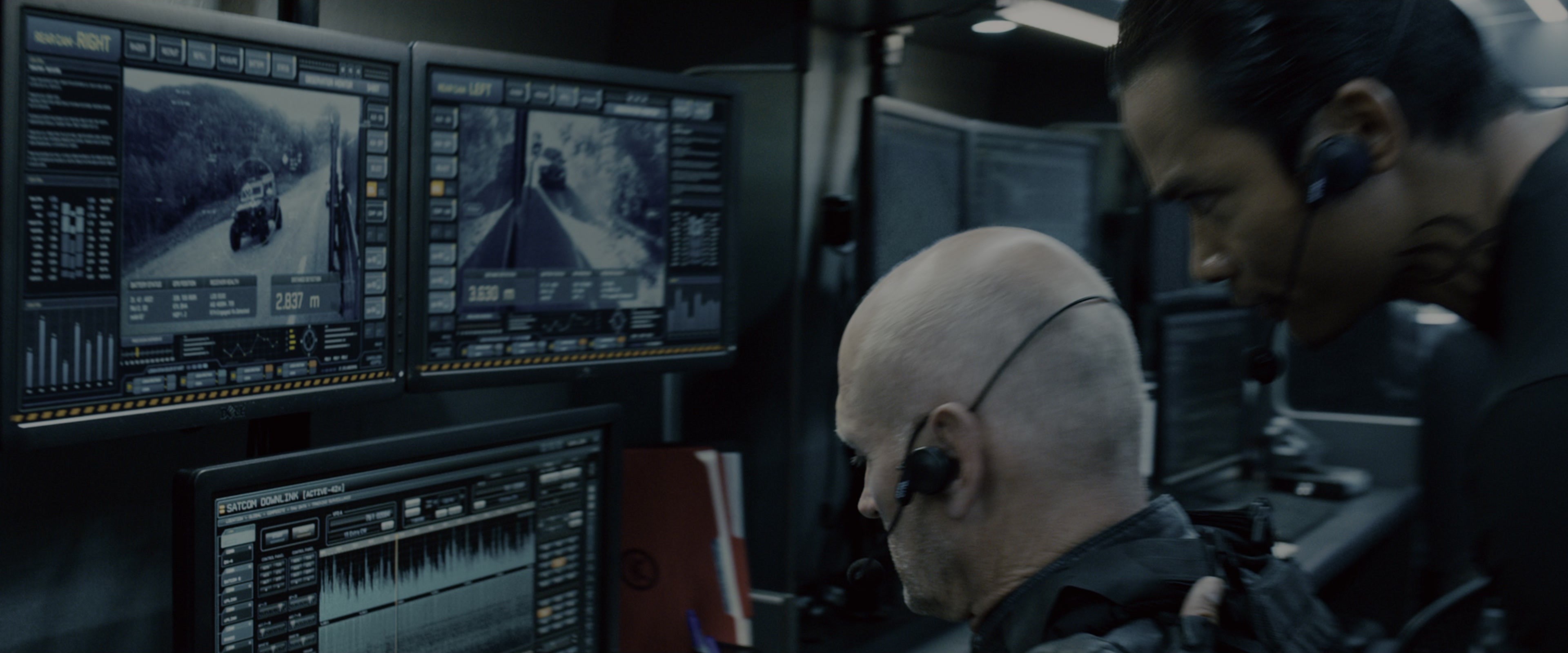 Fast & Furious 7 (2015), wide, 2.40:1 — film still