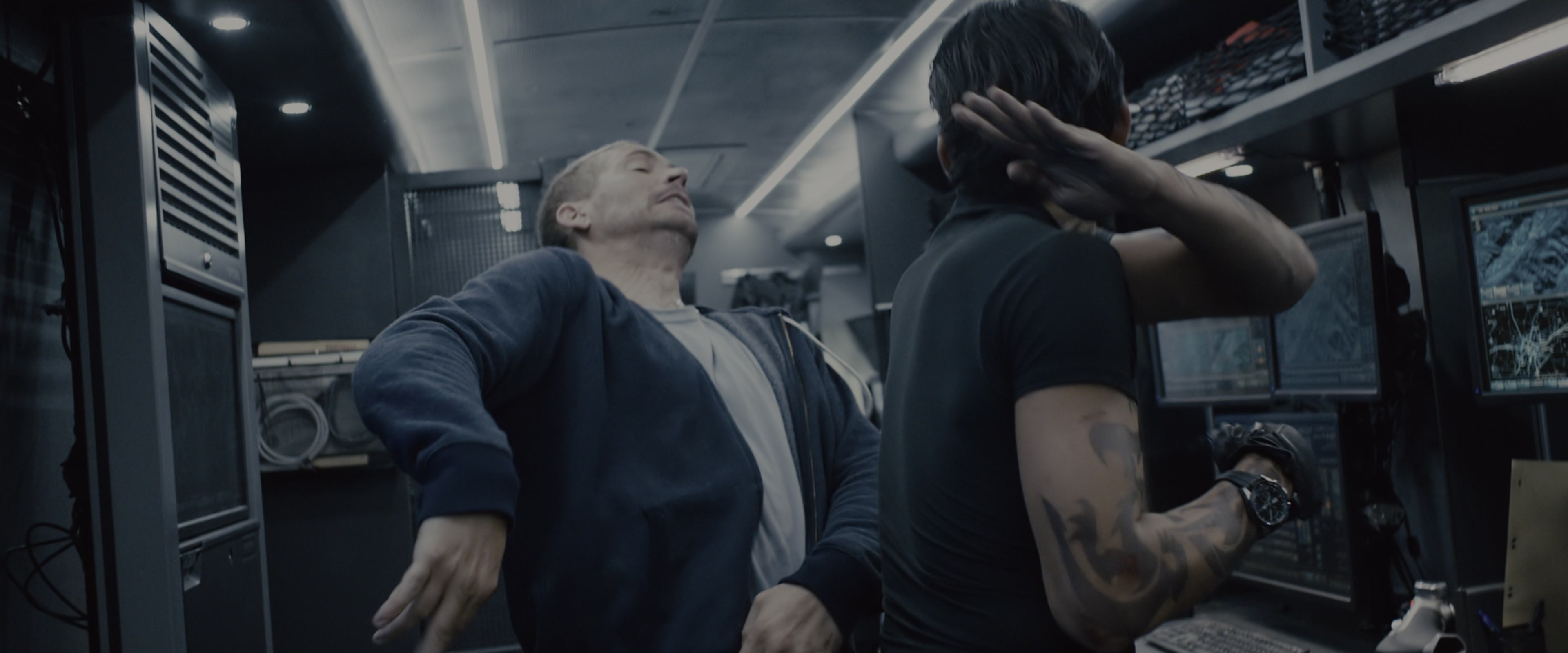 Fast & Furious 7 (2015), wide, 2.40:1 — film still