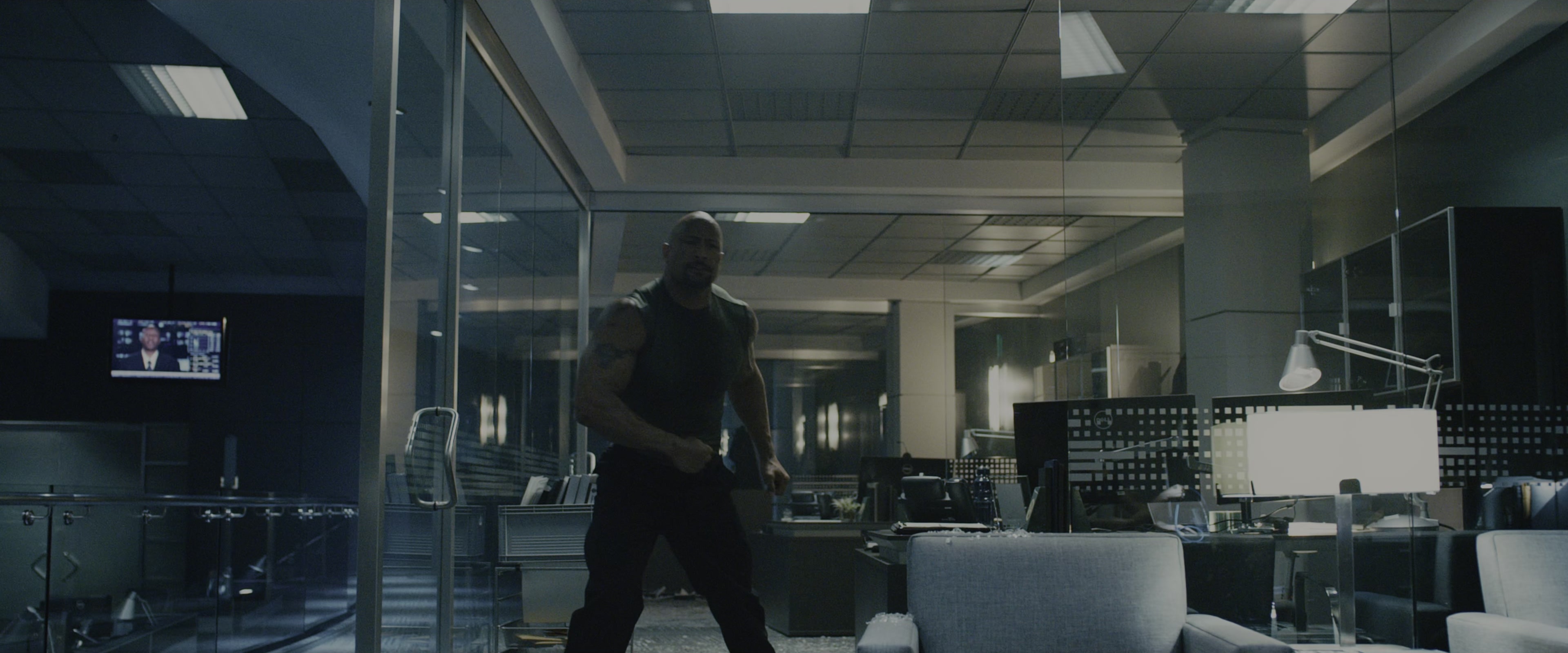 Fast & Furious 7 (2015), wide, 2.40:1 — film still