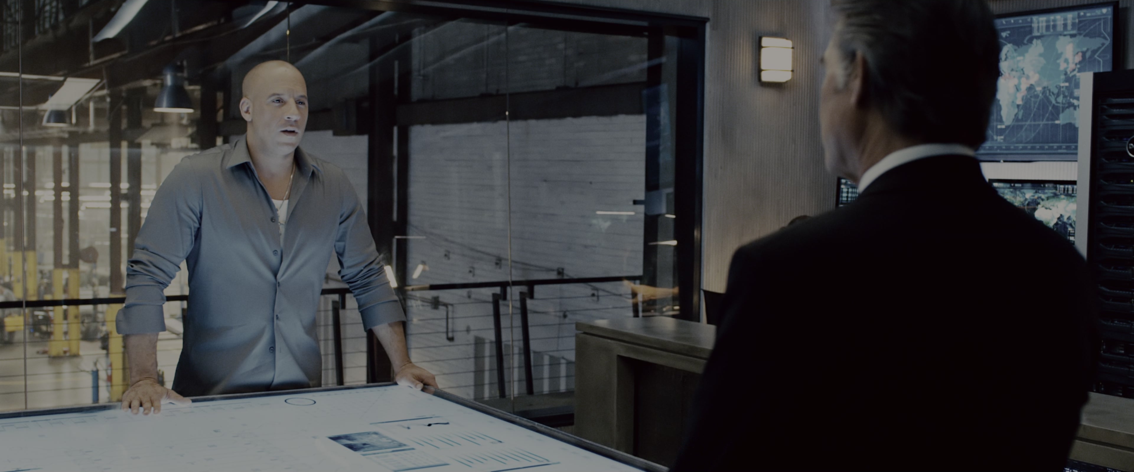 Fast & Furious 7 (2015), wide, 2.40:1 — film still