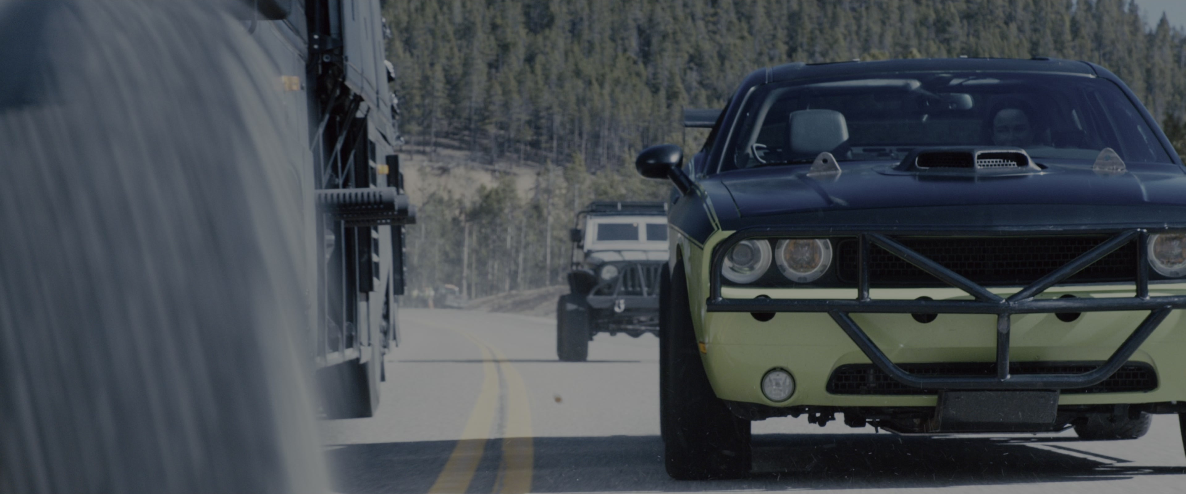 Fast & Furious 7 (2015), wide, 2.40:1 — film still