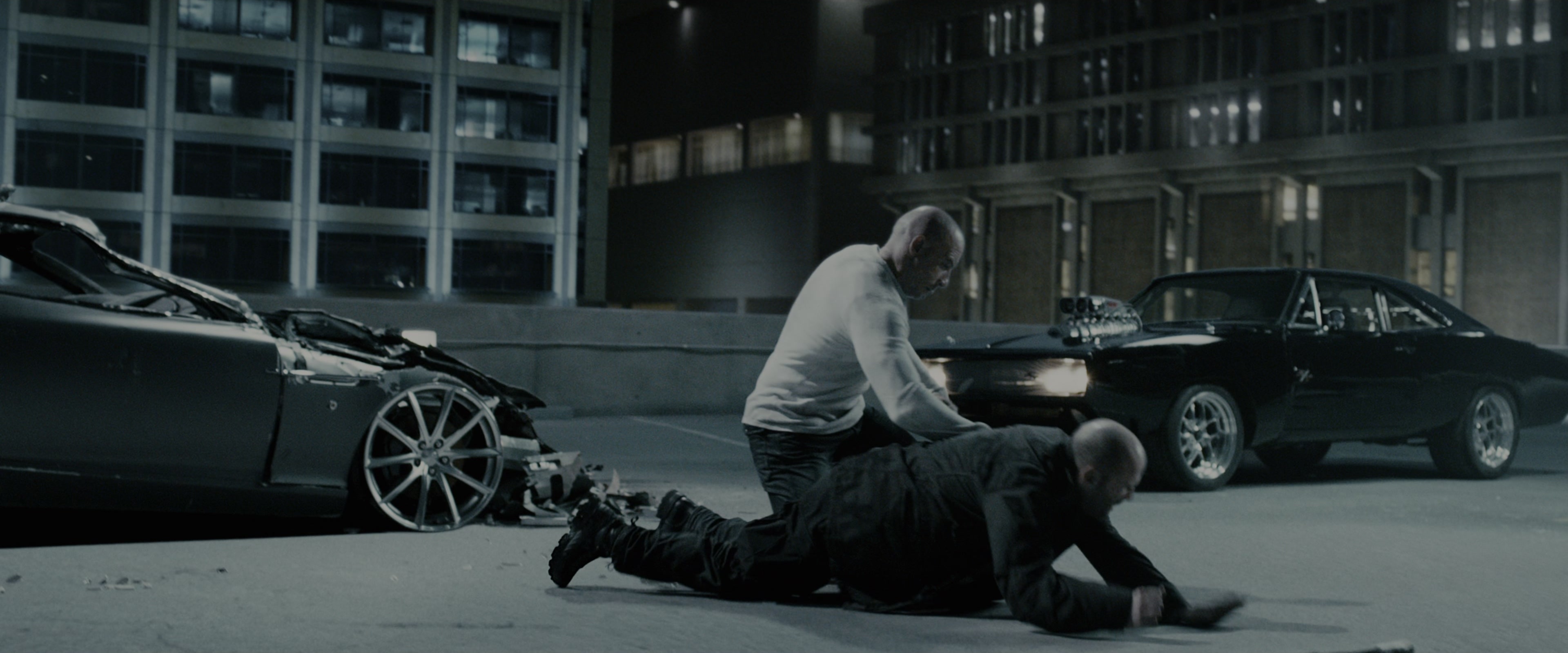 Fast & Furious 7 (2015), wide, 2.40:1 — film still