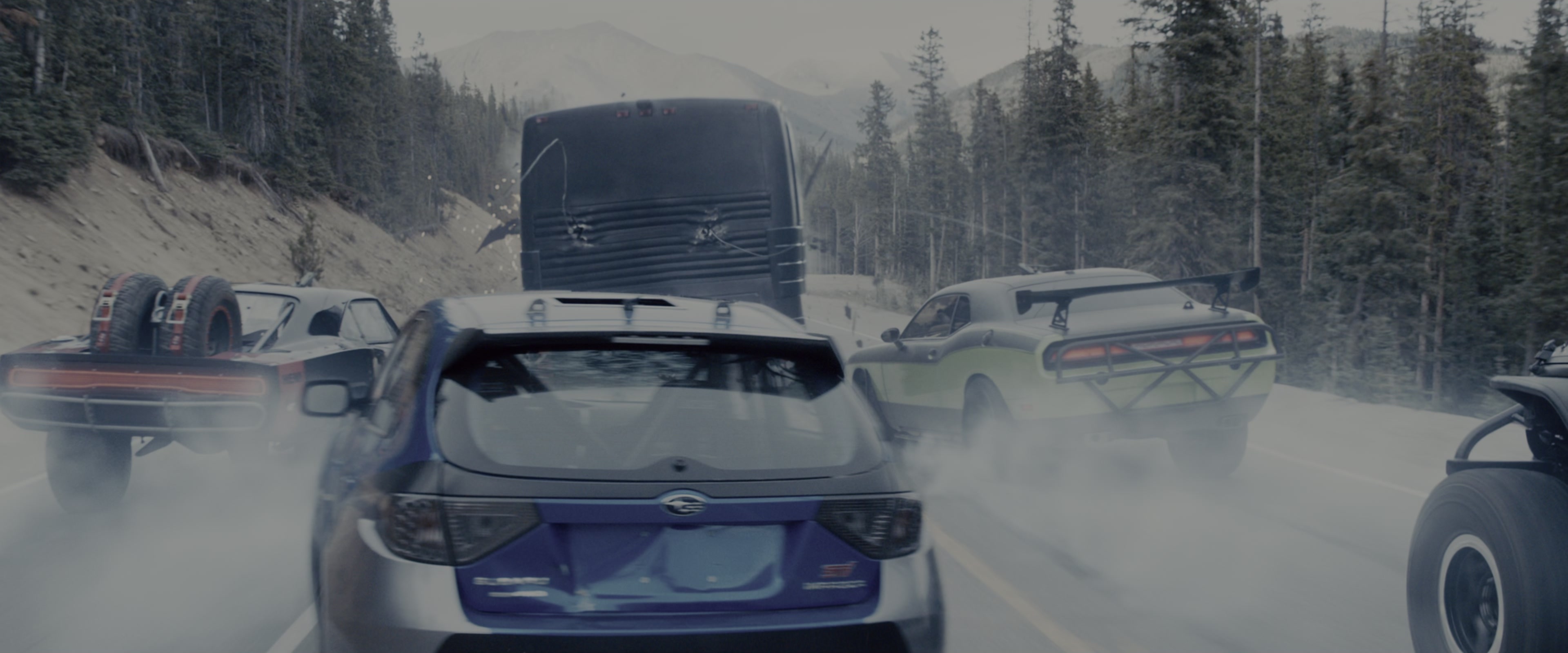 Fast & Furious 7 (2015), wide, 2.40:1 — film still