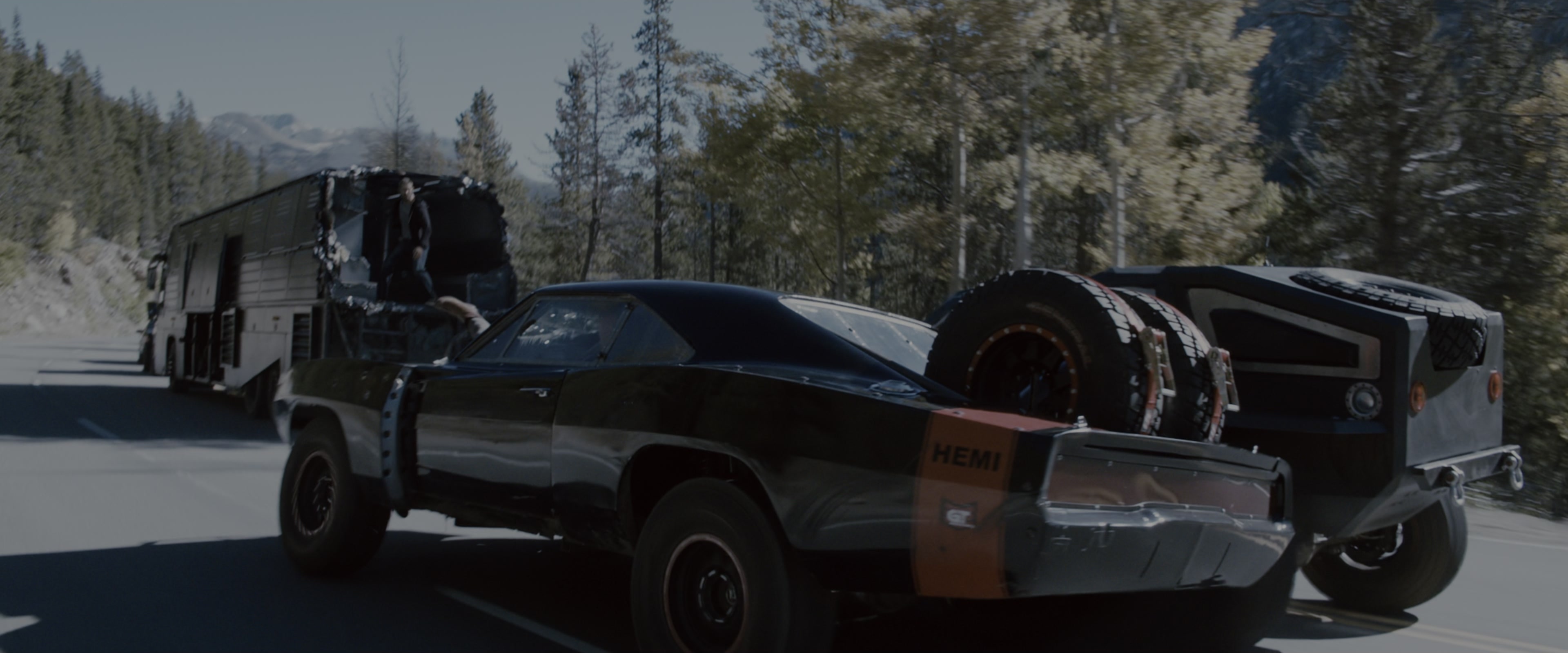 Fast & Furious 7 (2015), wide, 2.40:1 — film still
