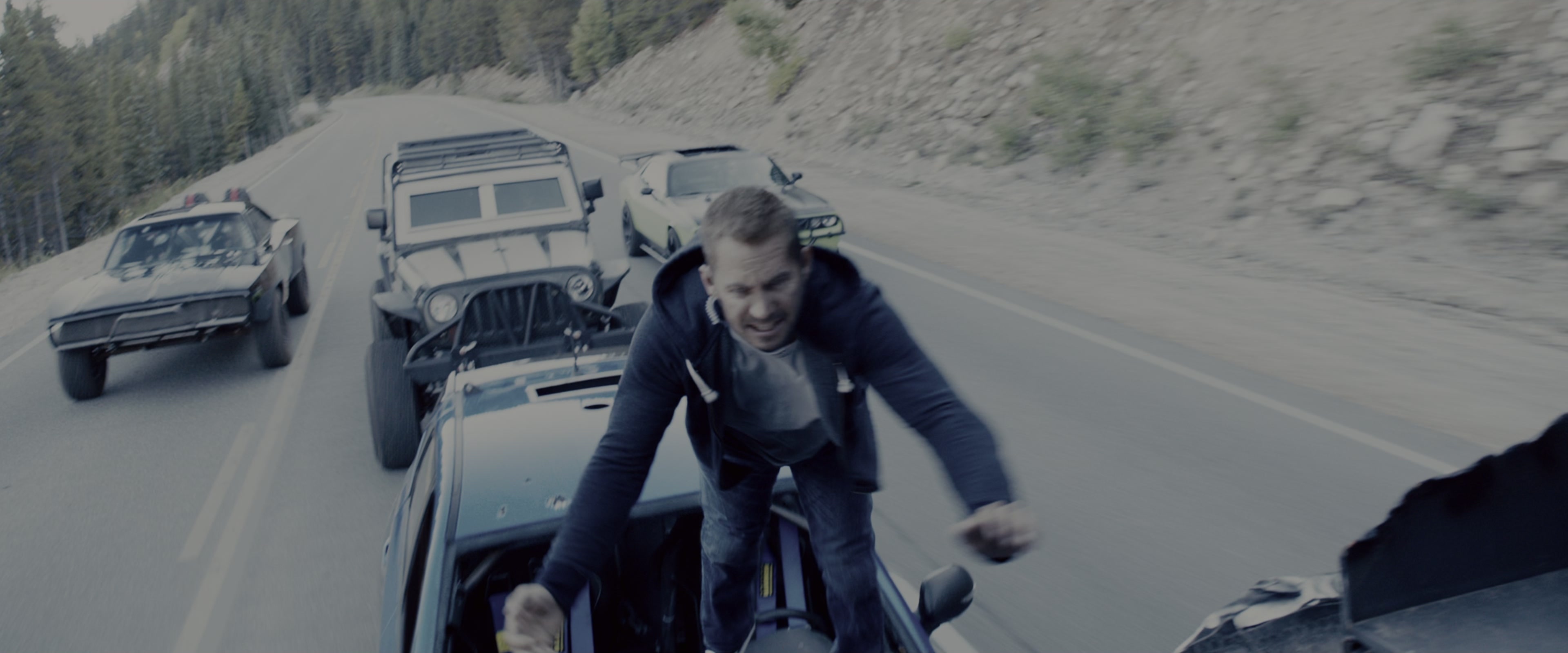 Fast & Furious 7 (2015), wide, 2.40:1 — film still