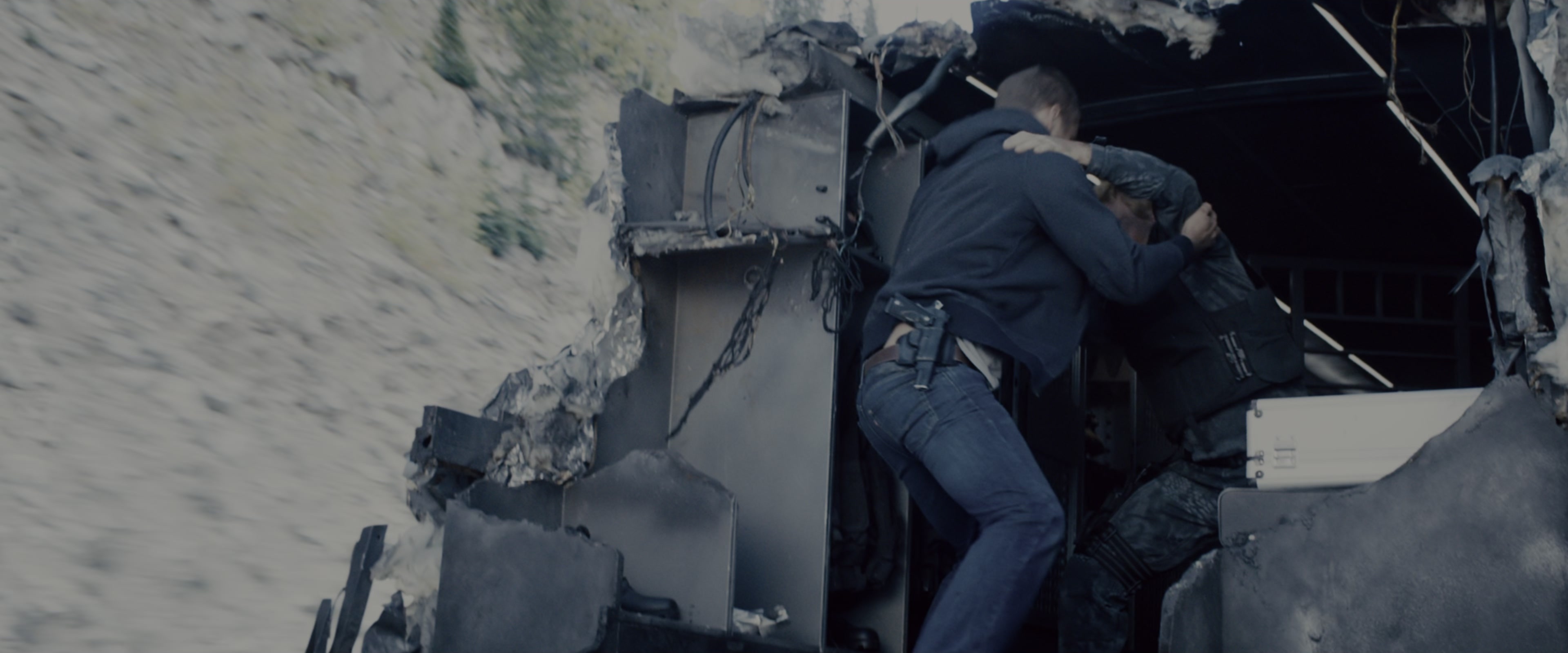 Fast & Furious 7 (2015), wide, 2.40:1 — film still