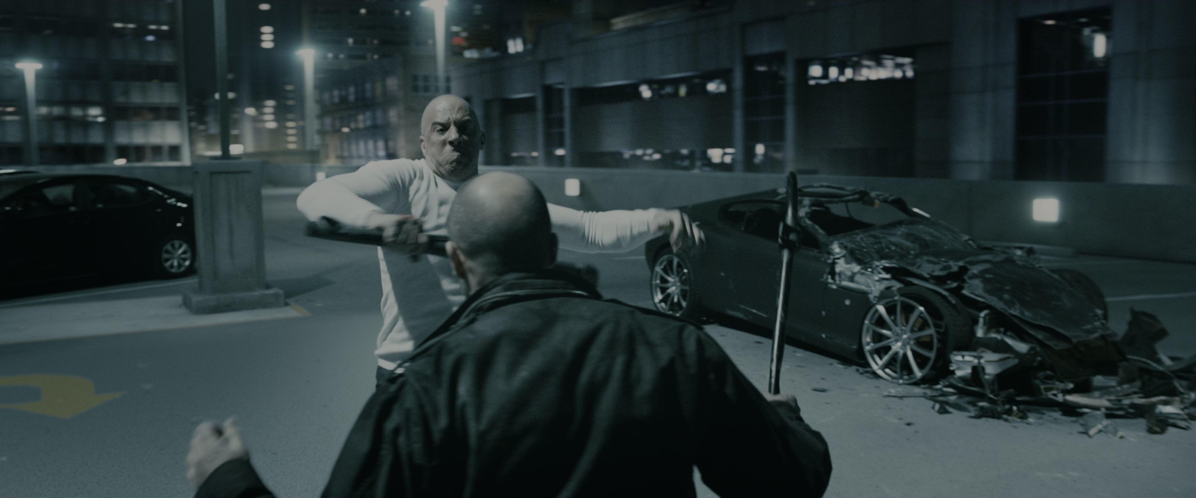 Fast & Furious 7 (2015), wide, 2.40:1 — film still