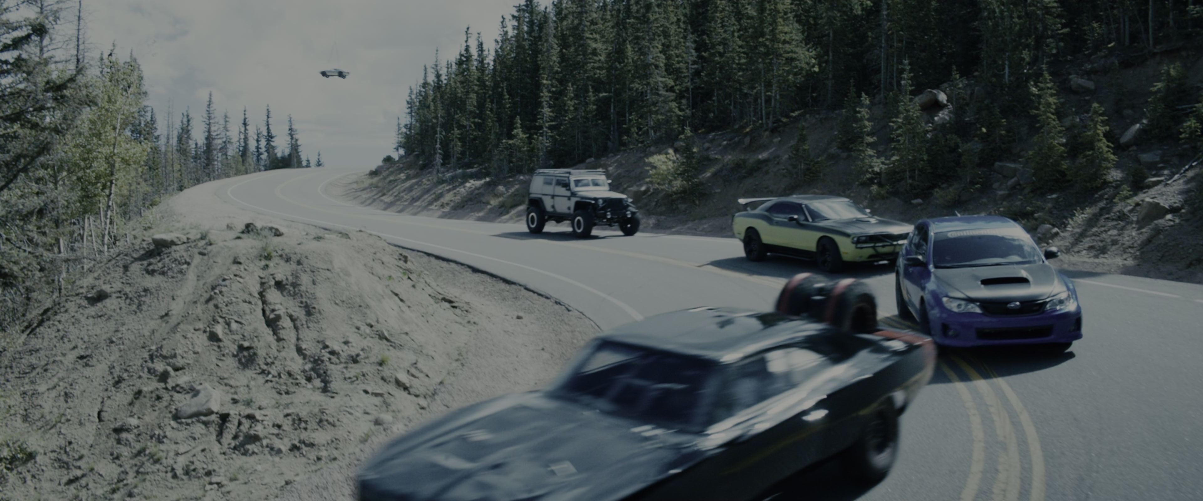 Fast & Furious 7 (2015), wide, 2.40:1 — film still