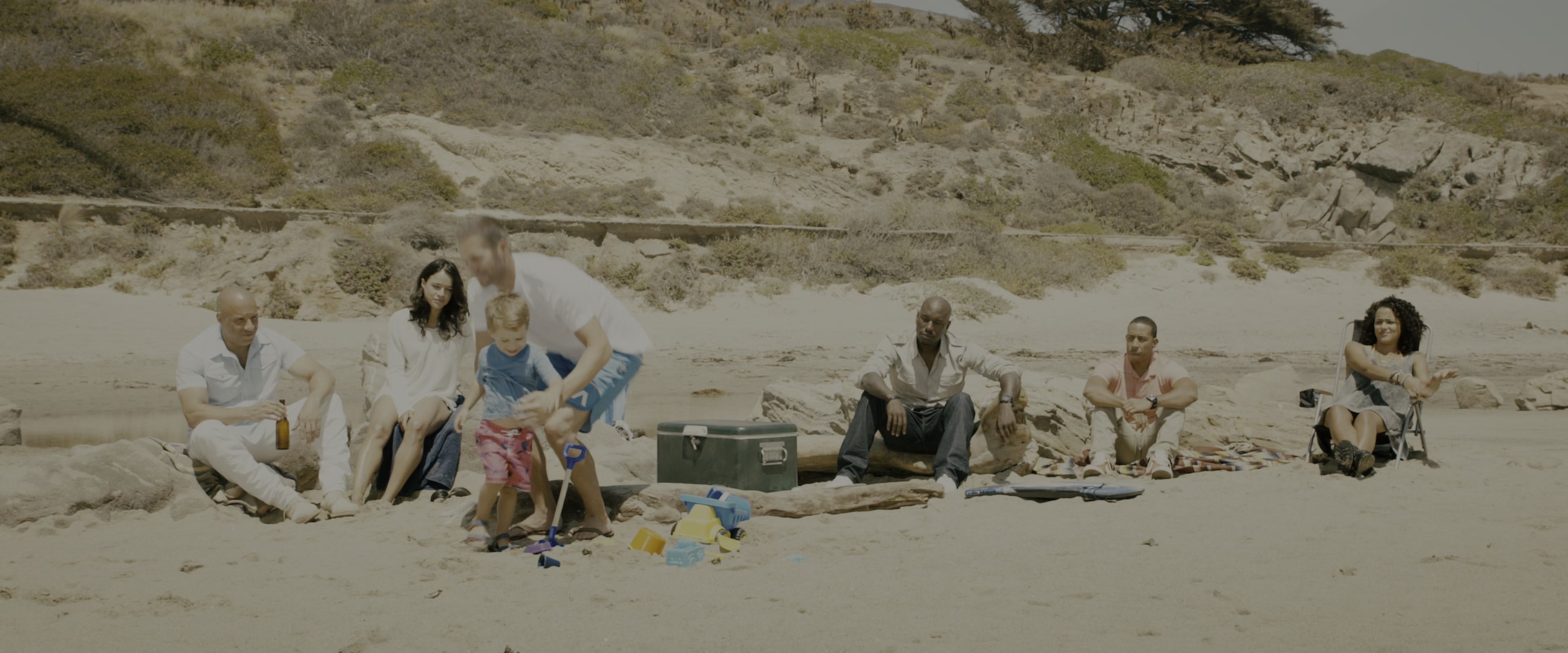 Fast & Furious 7 (2015), wide, 2.40:1 — film still