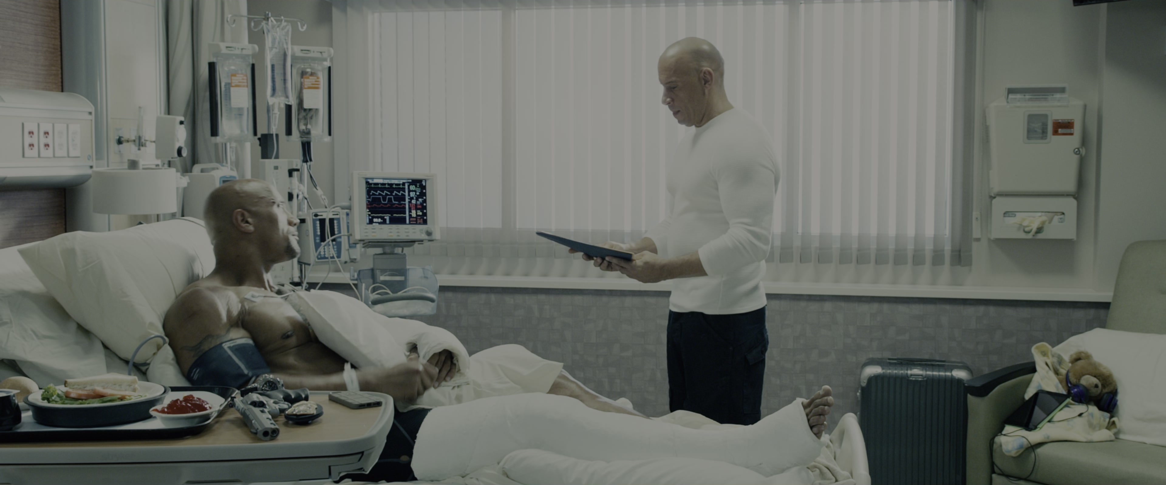 Fast & Furious 7 (2015), wide, 2.40:1 — film still