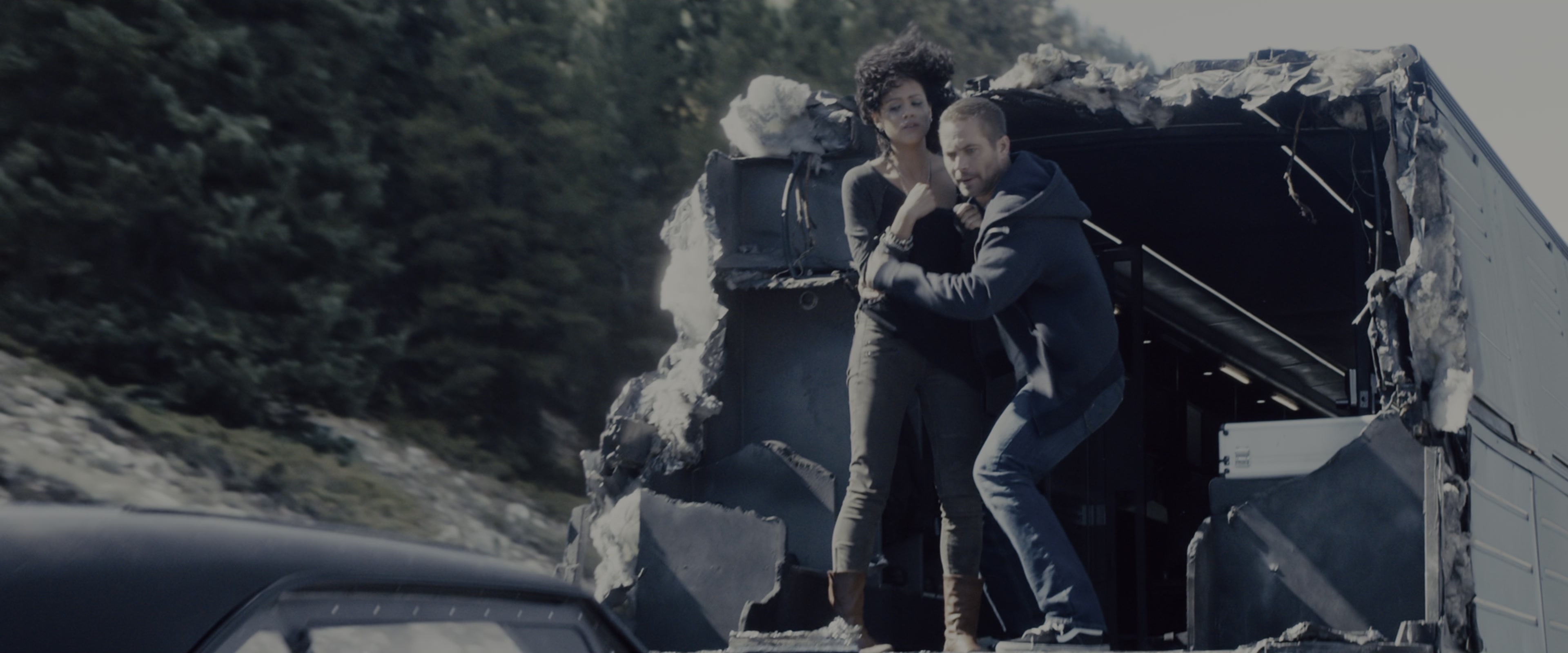 Fast & Furious 7 (2015), wide, 2.40:1 — film still