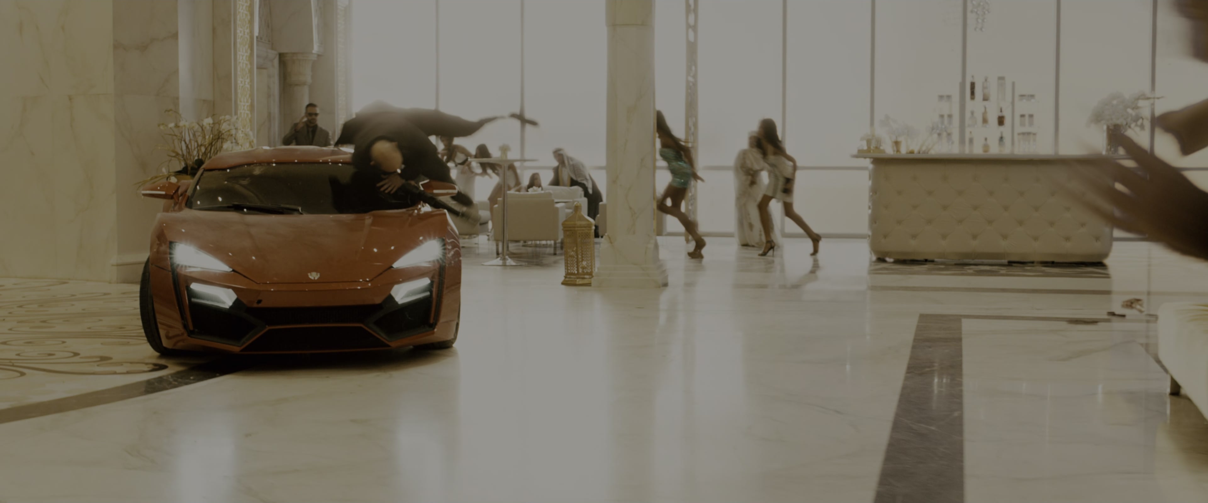 Fast & Furious 7 (2015), wide, 2.40:1 — film still