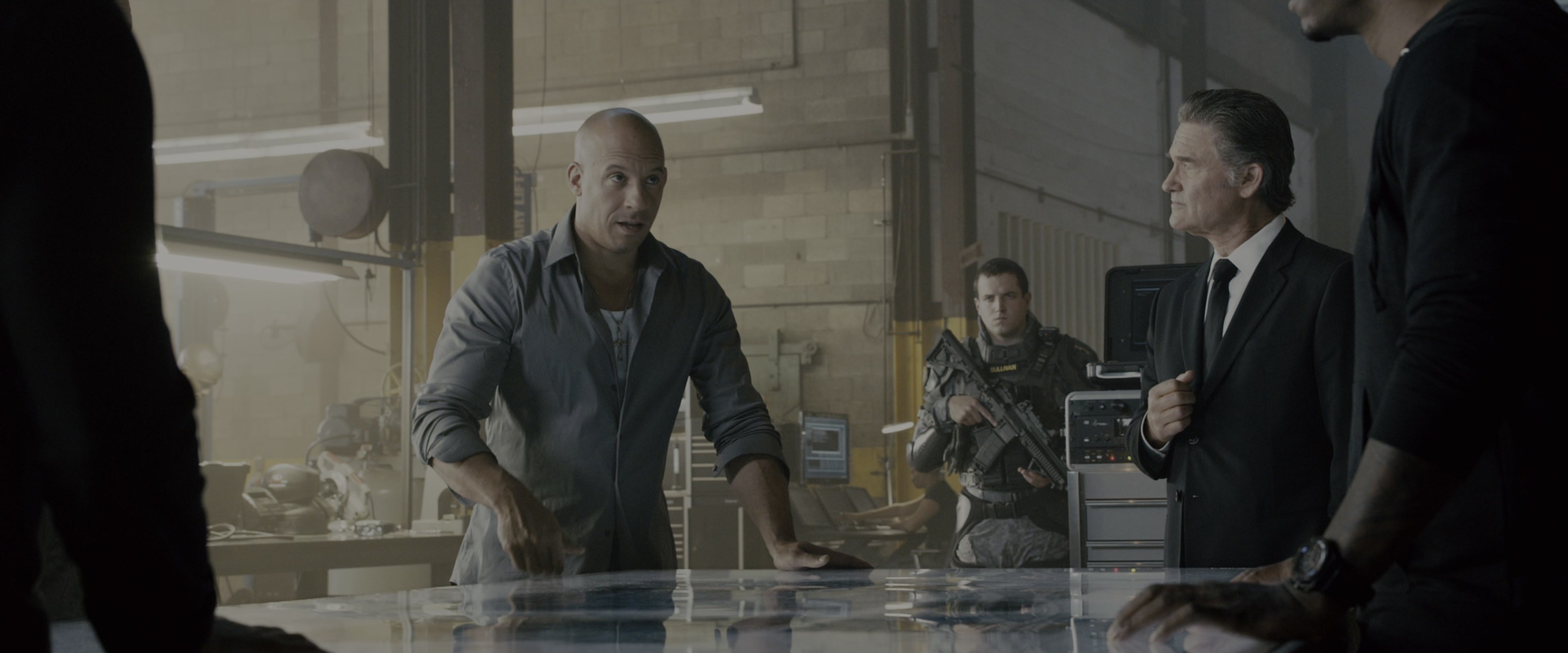 Fast & Furious 7 (2015), wide, 2.40:1 — film still