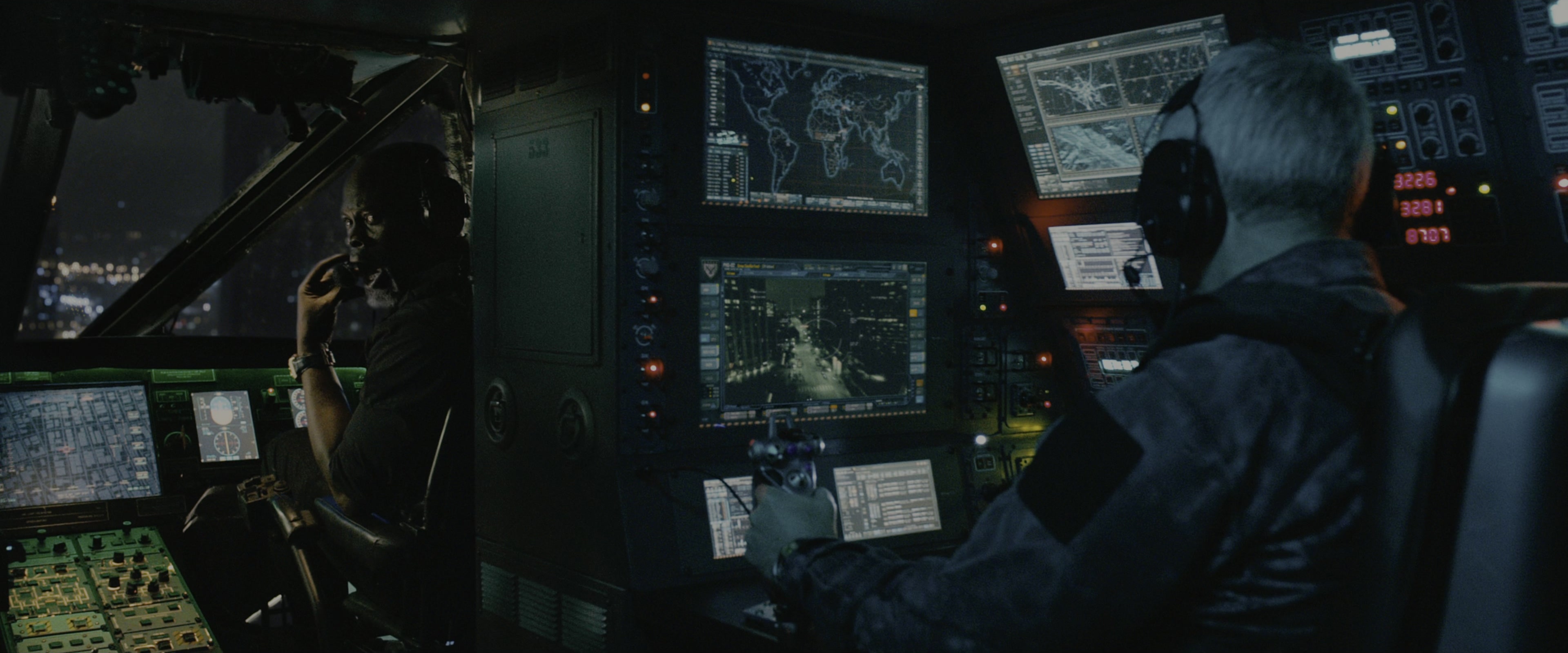 Fast & Furious 7 (2015), wide, 2.40:1 — film still