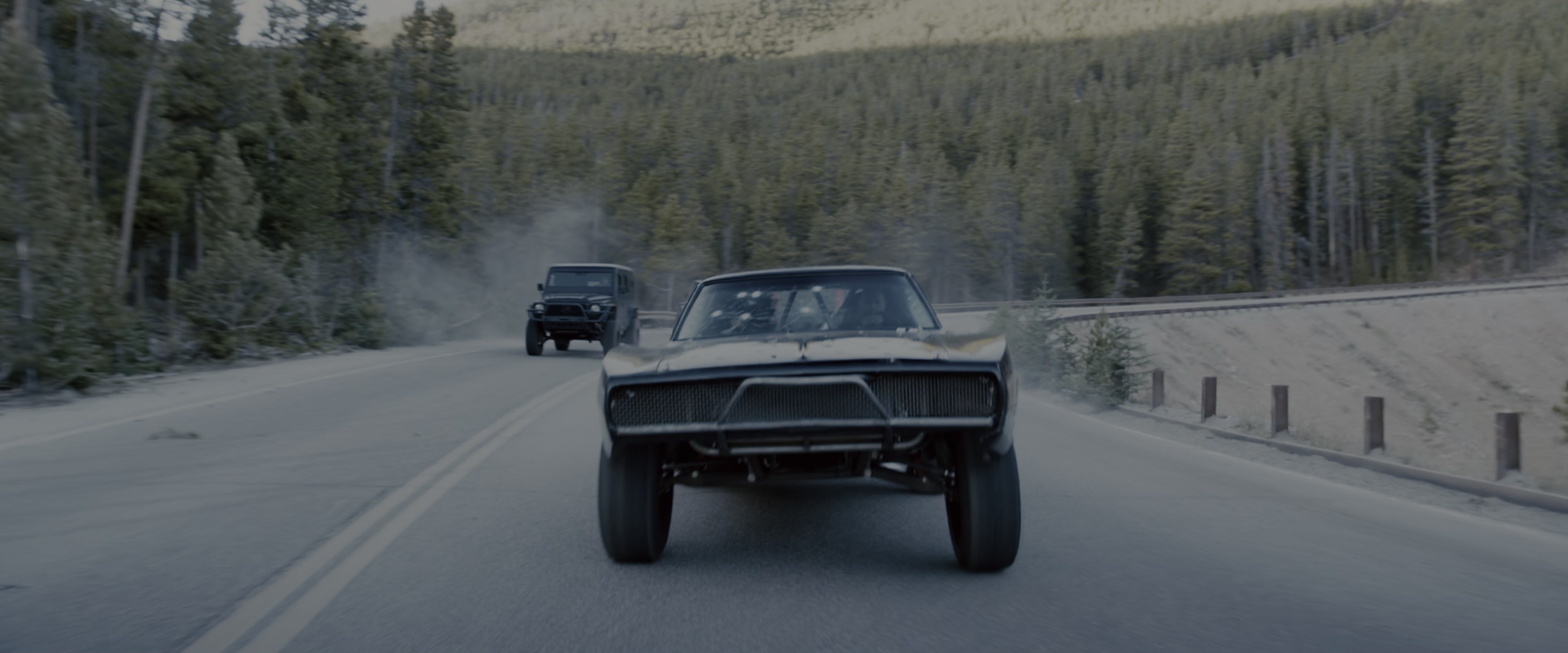 Fast & Furious 7 (2015), wide, 2.40:1 — film still