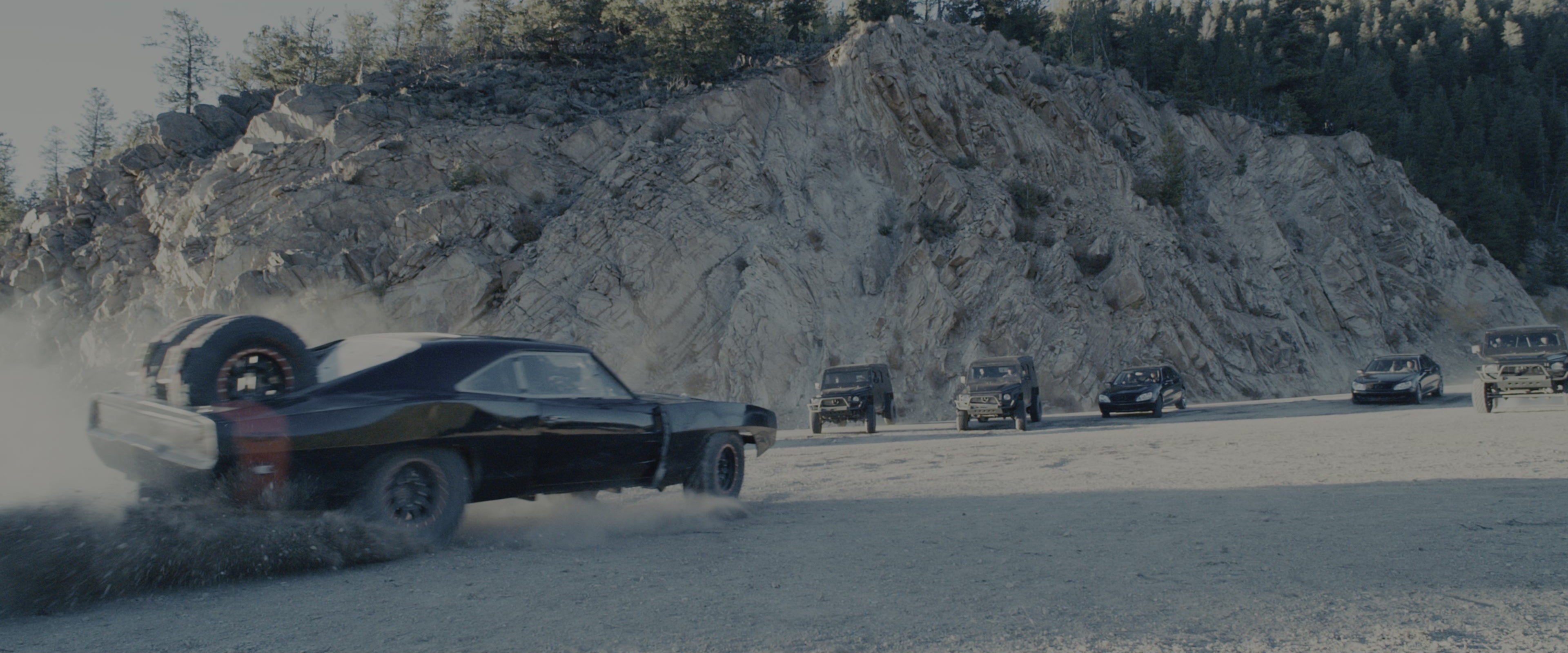 Fast & Furious 7 (2015), wide, 2.40:1 — film still