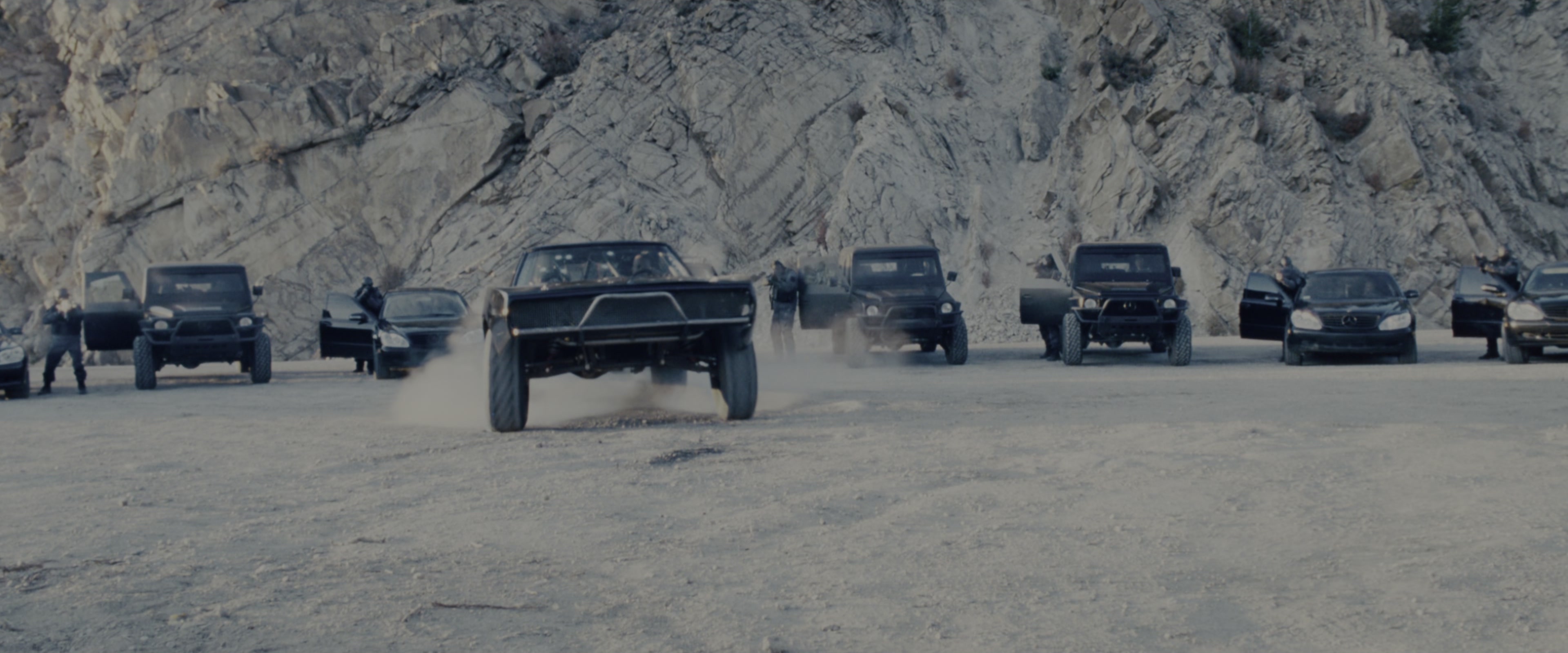 Fast & Furious 7 (2015), wide, 2.40:1 — film still