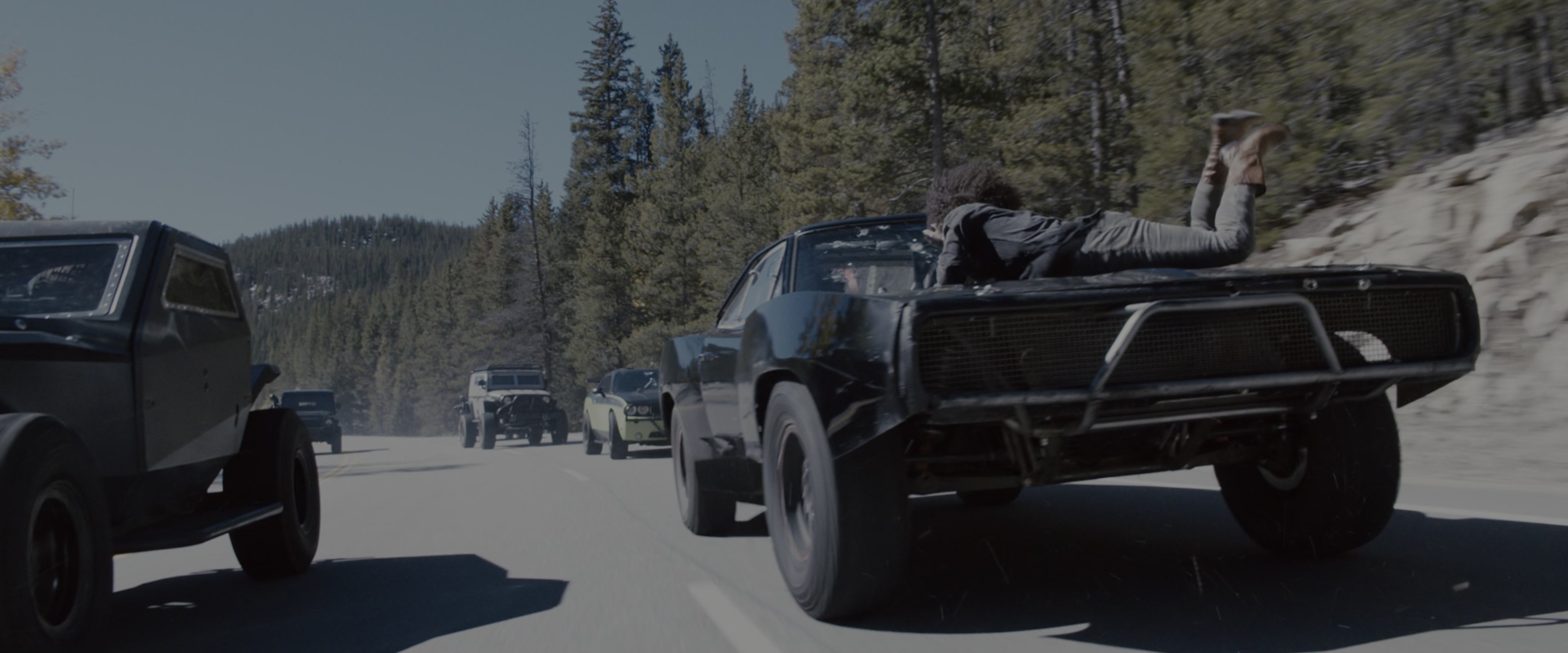 Fast & Furious 7 (2015), wide, 2.40:1 — film still