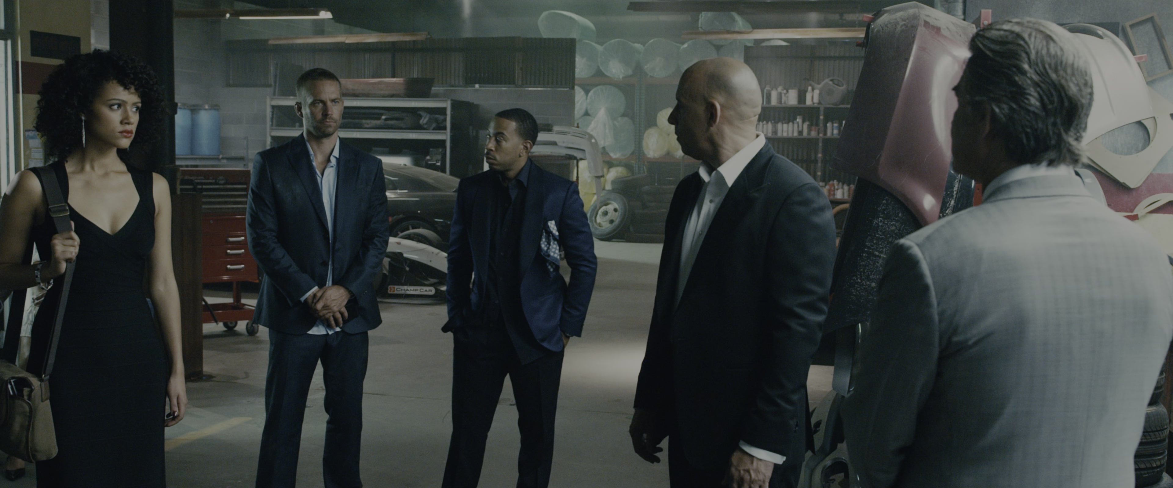 Fast & Furious 7 (2015), wide, 2.40:1 — film still
