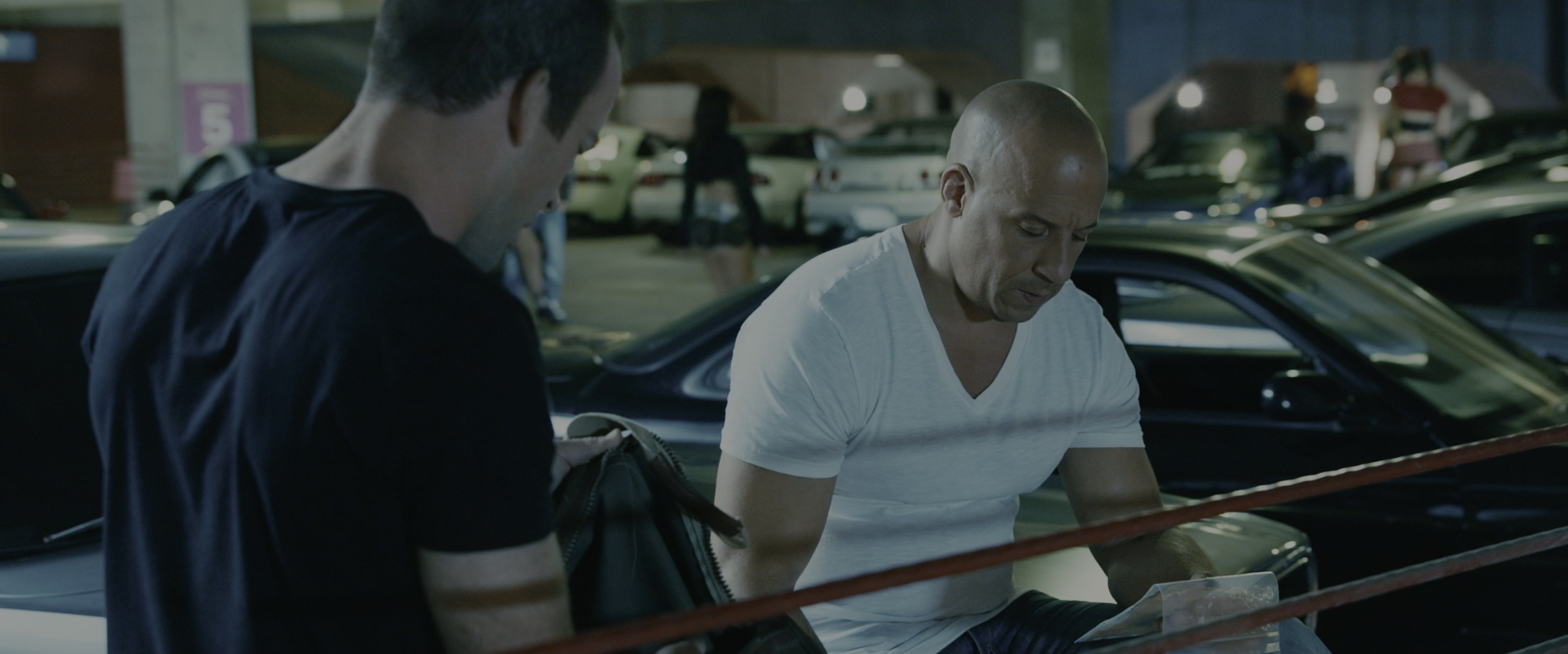 Fast & Furious 7 (2015), wide, 2.40:1 — film still