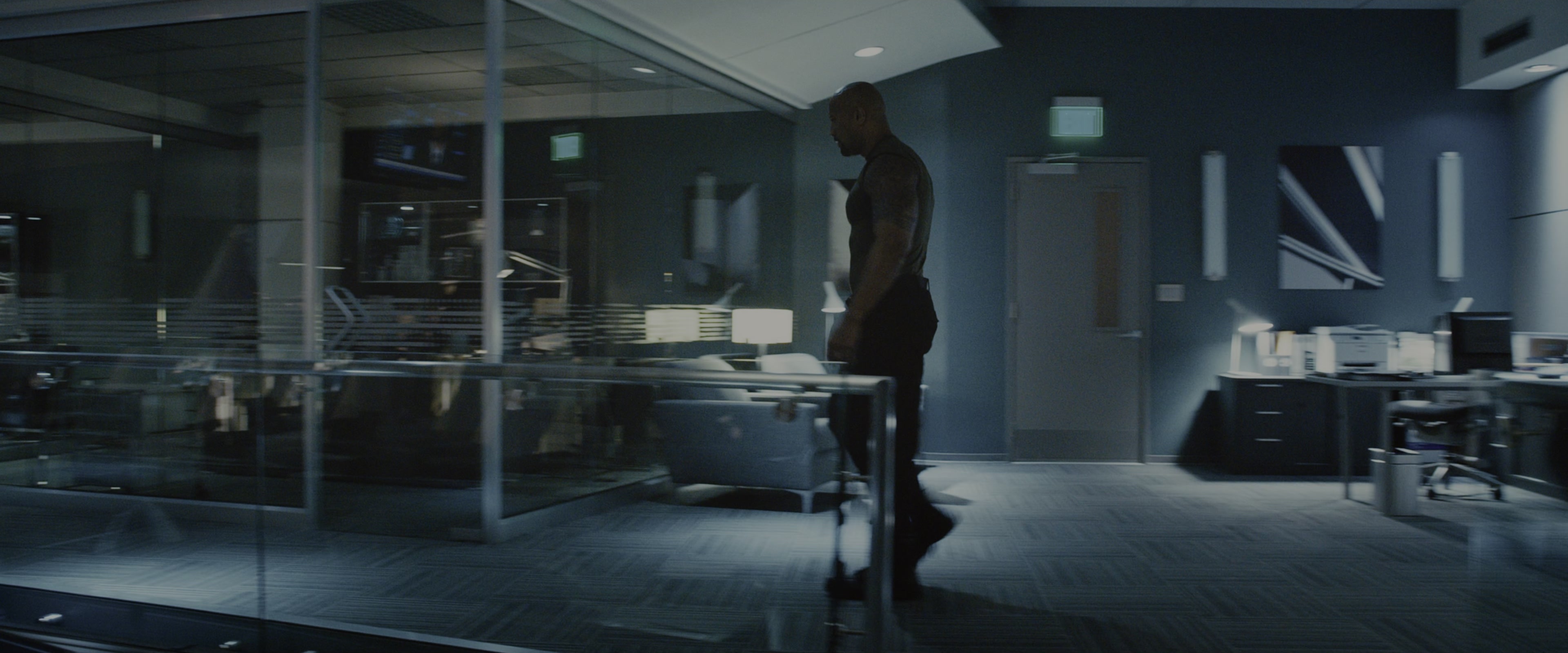 Fast & Furious 7 (2015), wide, 2.40:1 — film still