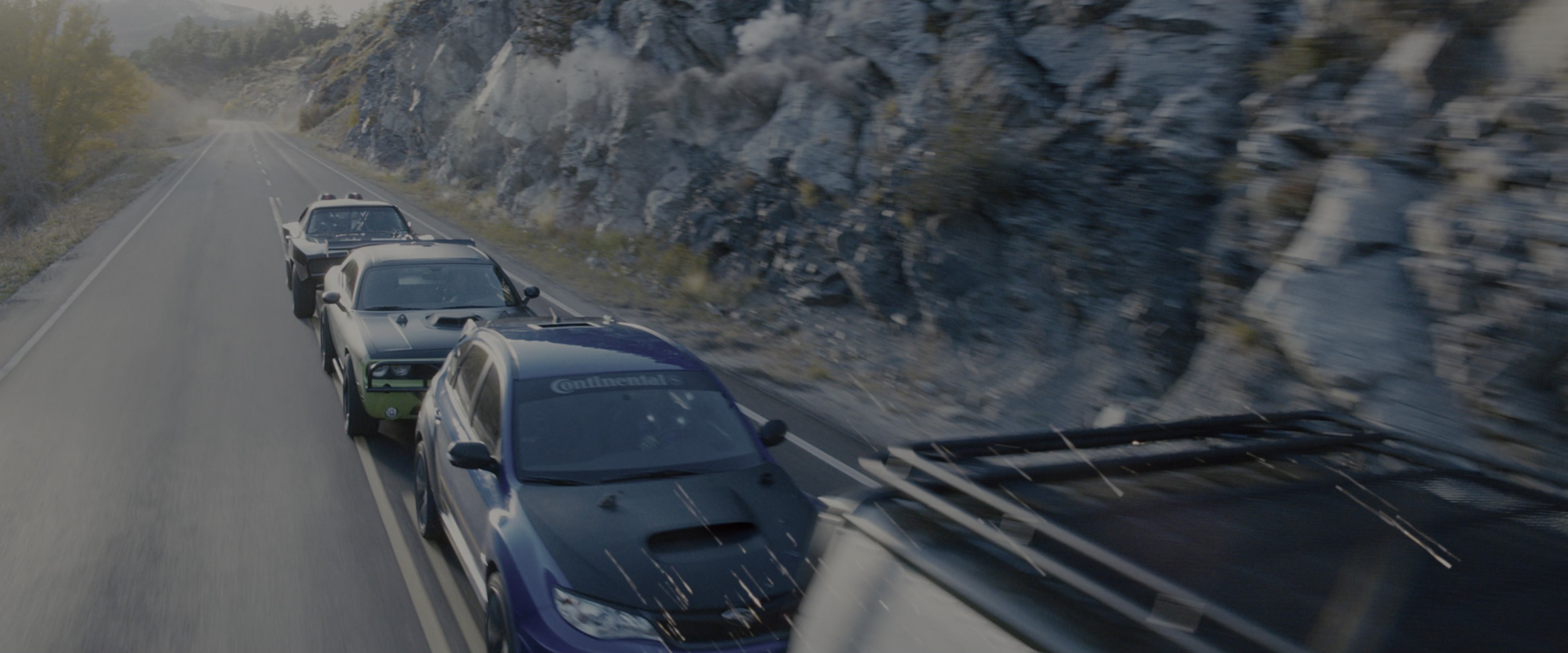 Fast & Furious 7 (2015), wide, 2.40:1 — film still
