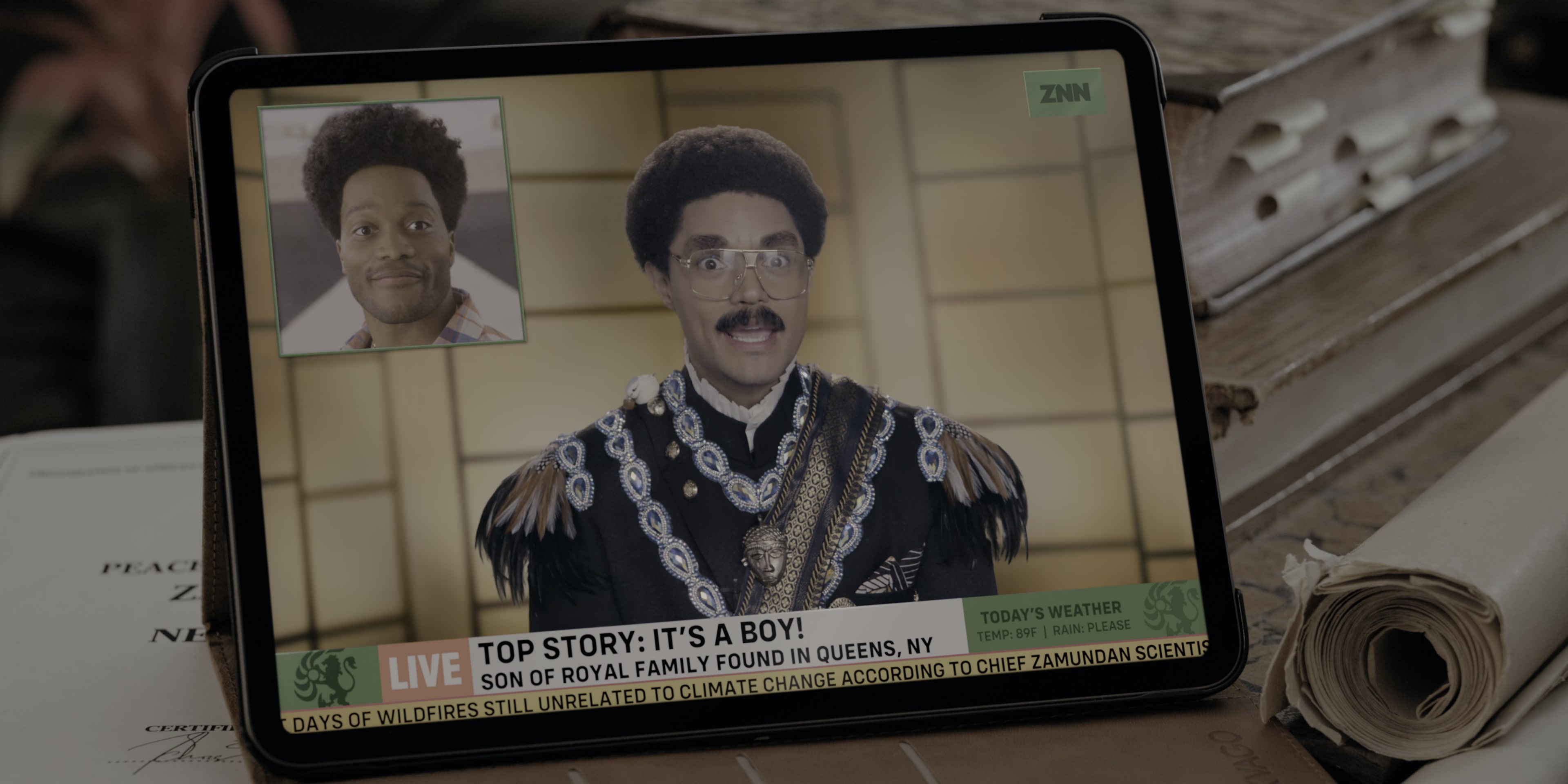 Coming 2 America (2021), wide, 2.00:1 — film still