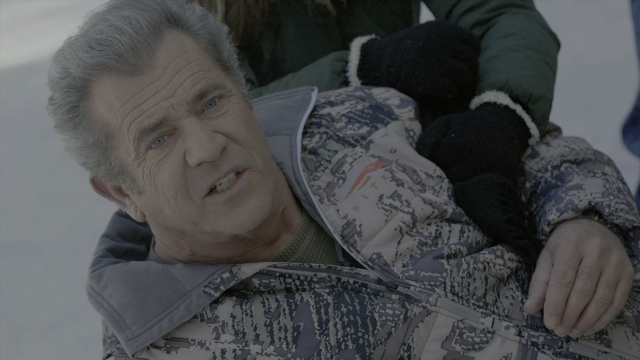 Wide shot frame from Daddy's Home 2 — face, hair, snow