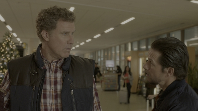 Wide shot frame from Daddy's Home 2 — walking, shirt, jacket