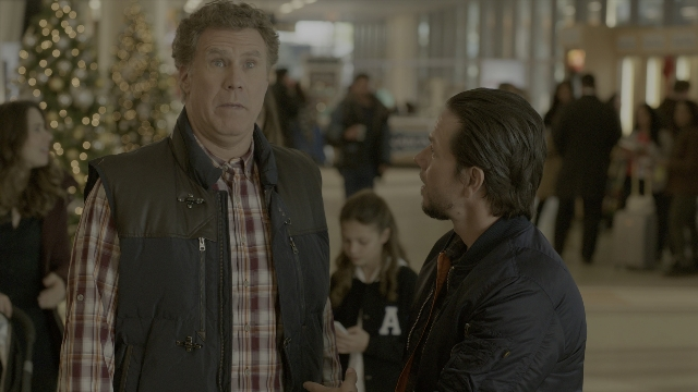 Wide shot frame from Daddy's Home 2 — standing, walking, dialogue