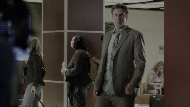 Wide shot frame from Daddy's Home — sitting, standing, walking