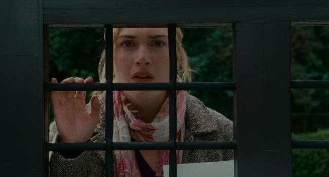 Medium shot frame from The Holiday — hand, face, person
