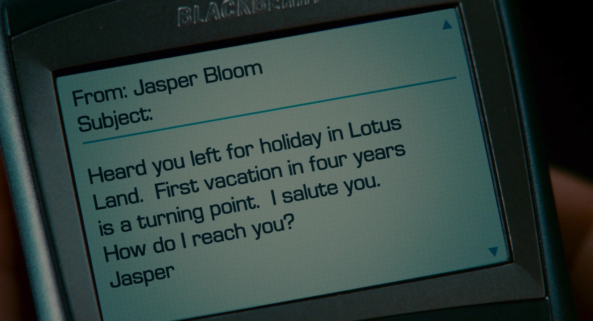 The Holiday (2006), wide, 1.85:1 — film still