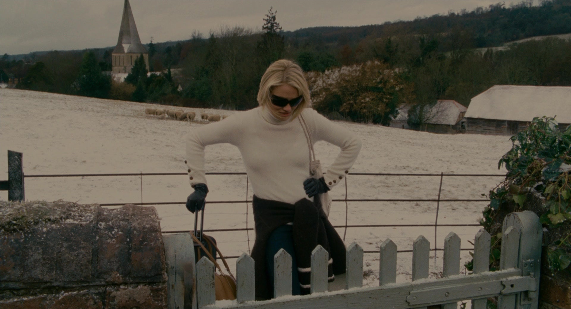The Holiday (2006), wide, 1.85:1 — film still