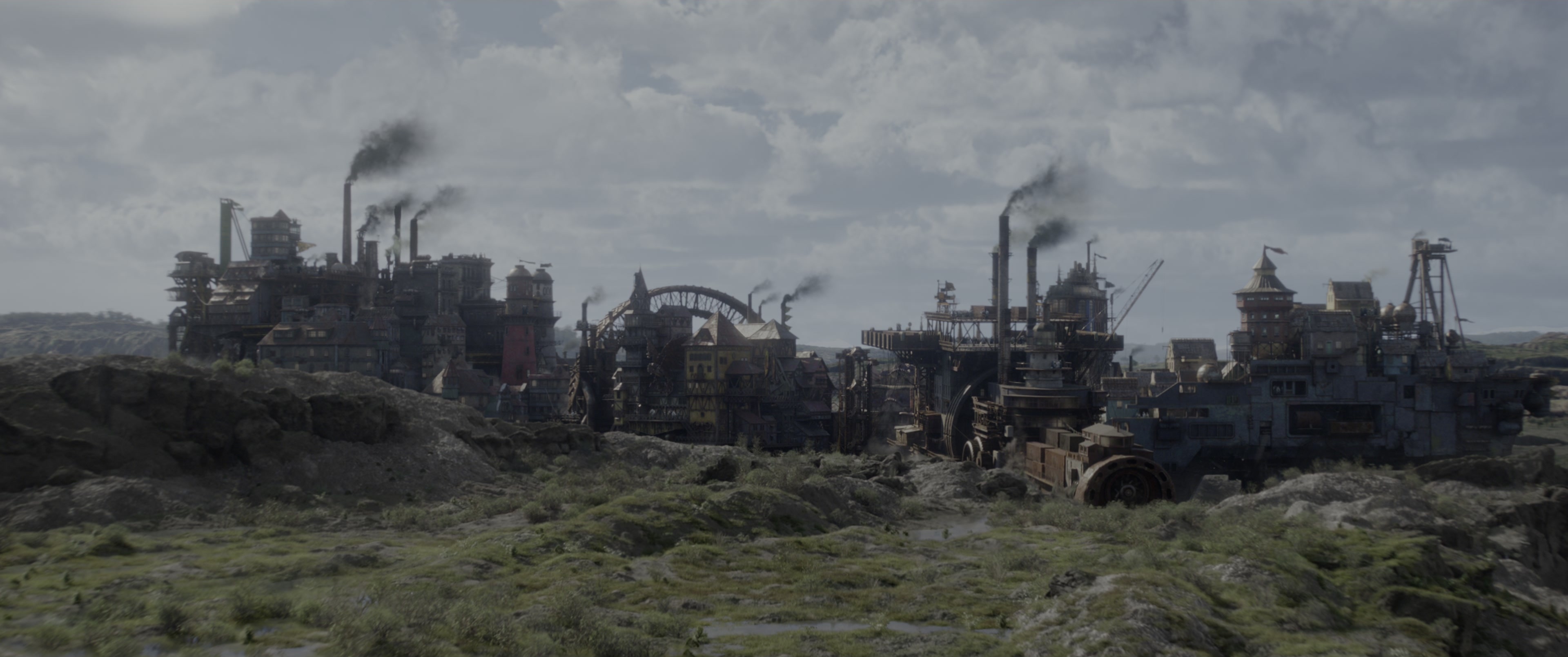Mortal Engines (2018), wide, 2.39:1 — film still