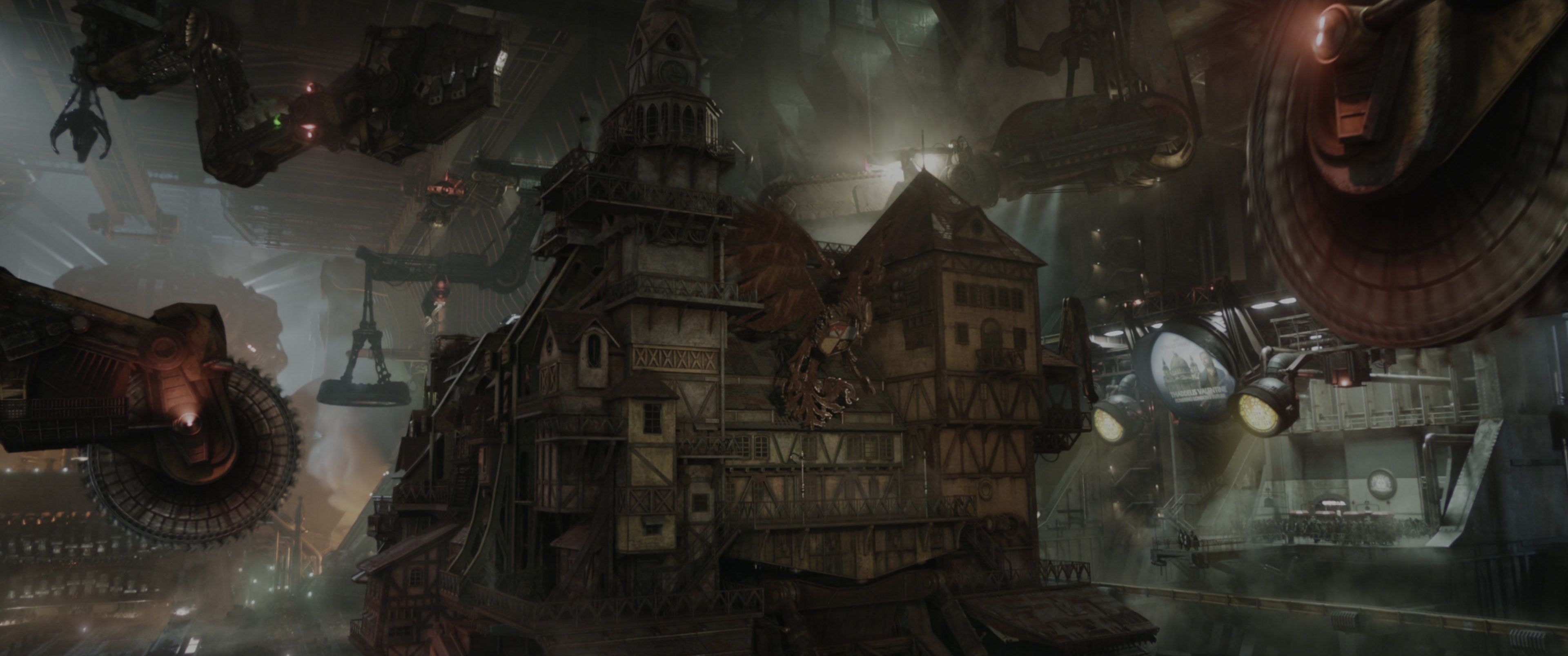 Mortal Engines (2018), wide, 2.39:1 — film still