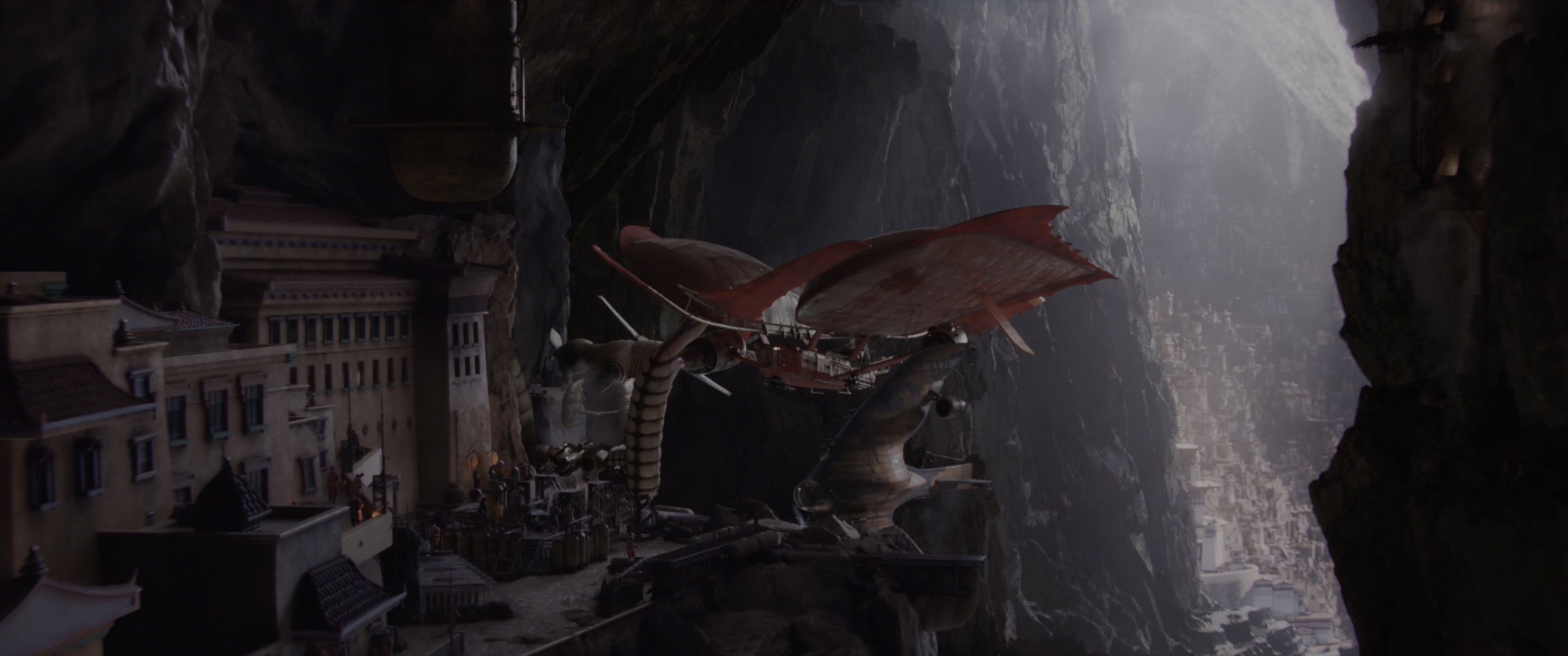 Mortal Engines (2018), wide, 2.39:1 — film still