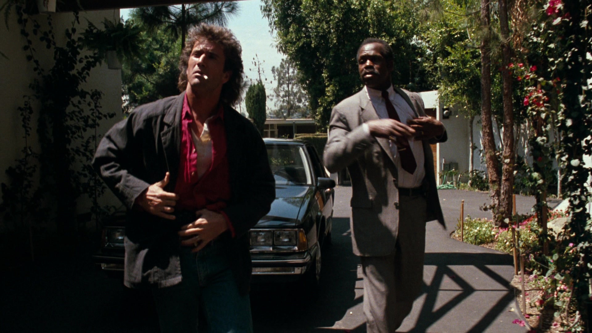 Lethal Weapon (1987), wide, 1.78:1 — film still