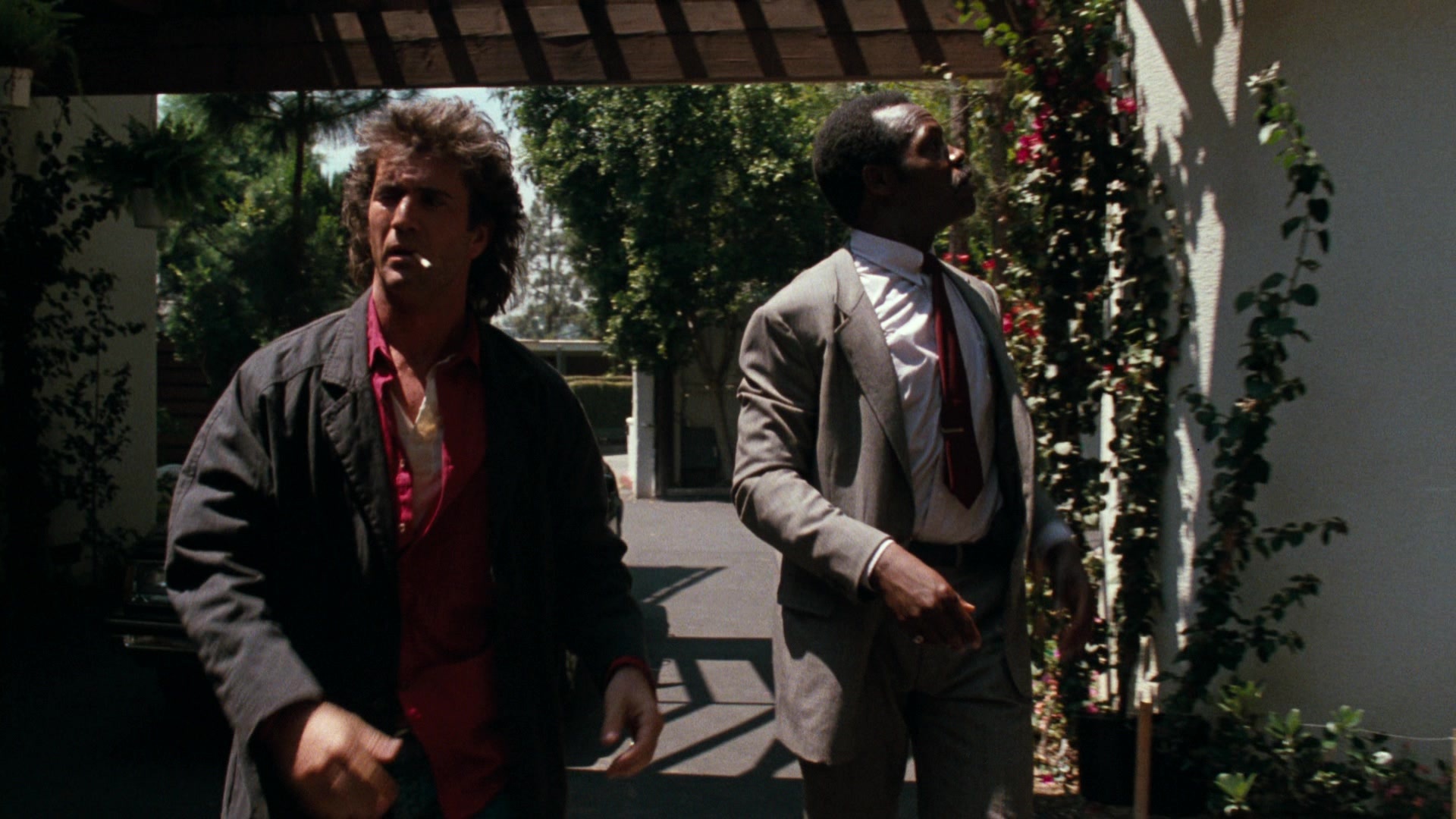Lethal Weapon (1987), wide, 1.78:1 — film still