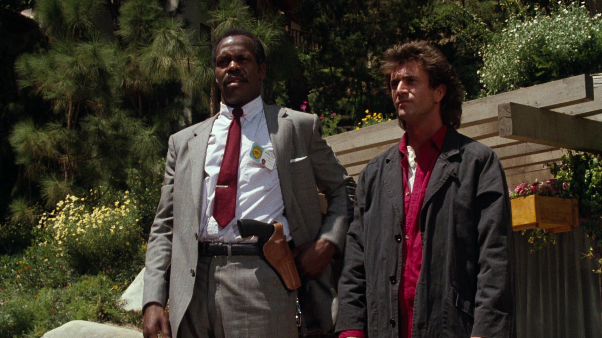 Lethal Weapon (1987), wide, 1.78:1 — film still