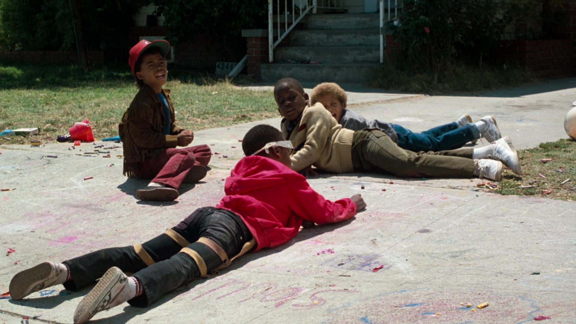 Lethal Weapon (1987), wide, 1.78:1 — film still