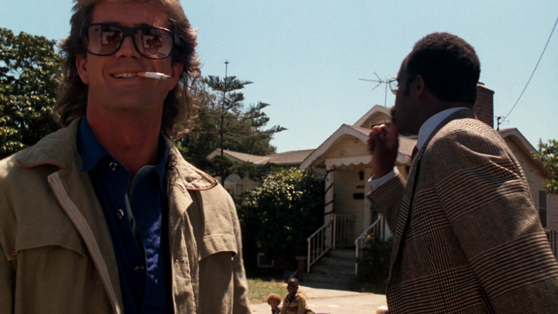 Lethal Weapon (1987), wide, 1.78:1 — film still