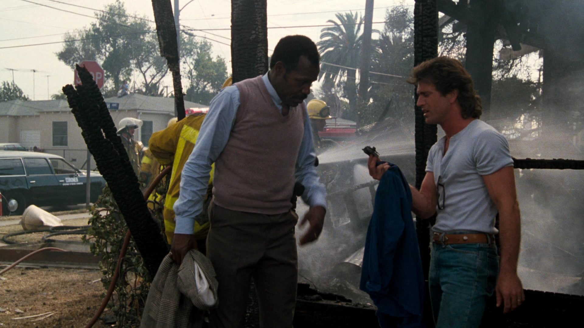 Lethal Weapon (1987), wide, 1.78:1 — film still