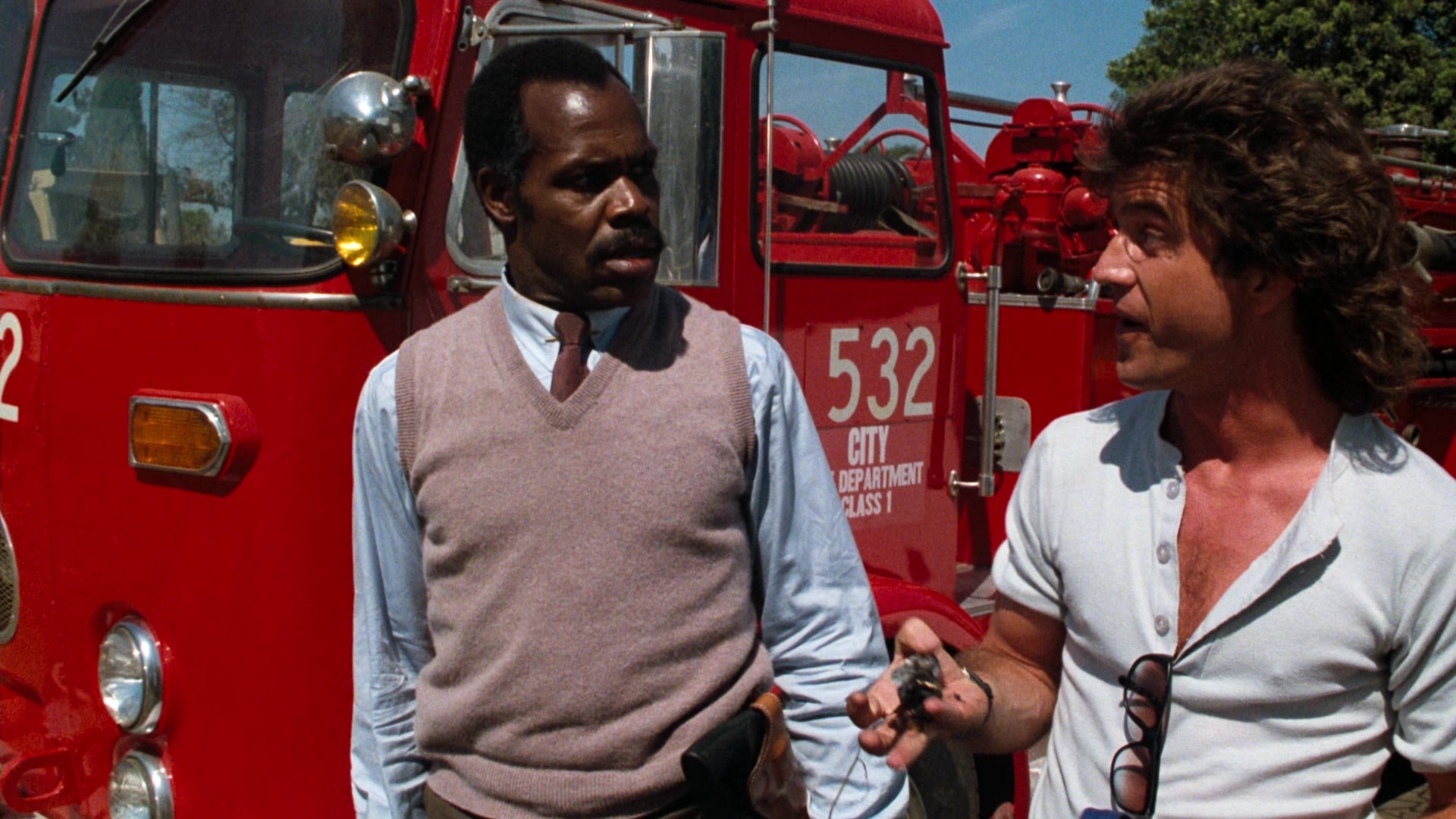 Lethal Weapon (1987), wide, 1.78:1 — film still