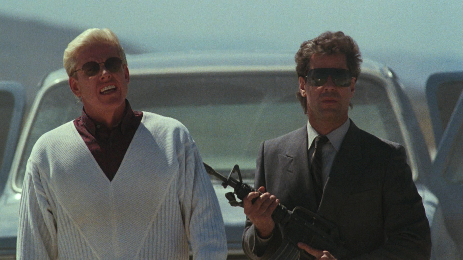 Lethal Weapon (1987), wide, 1.78:1 — film still